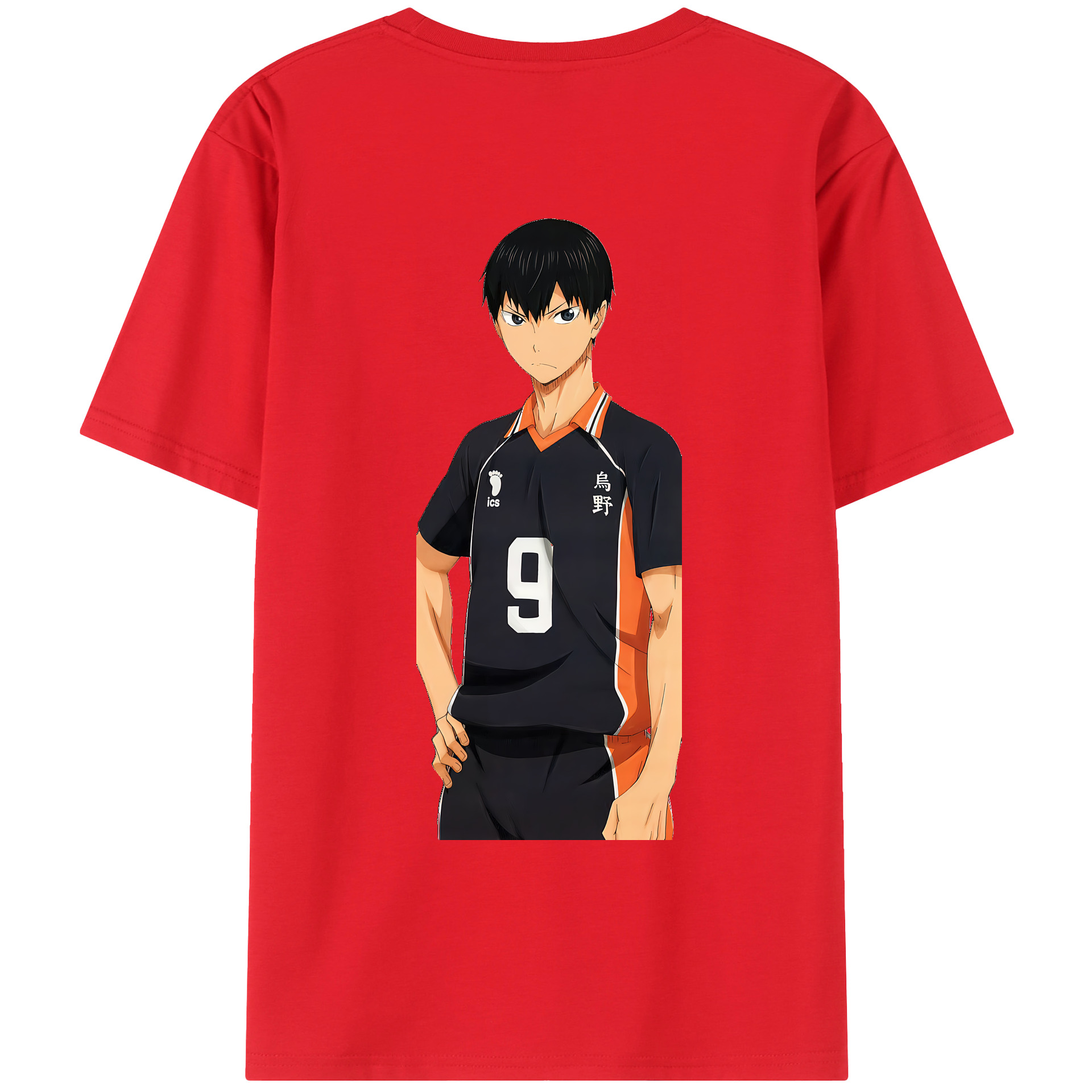 （画像用） ハイキュー!! Haikyu!! レディース半袖Tシャツ(バックプリント)