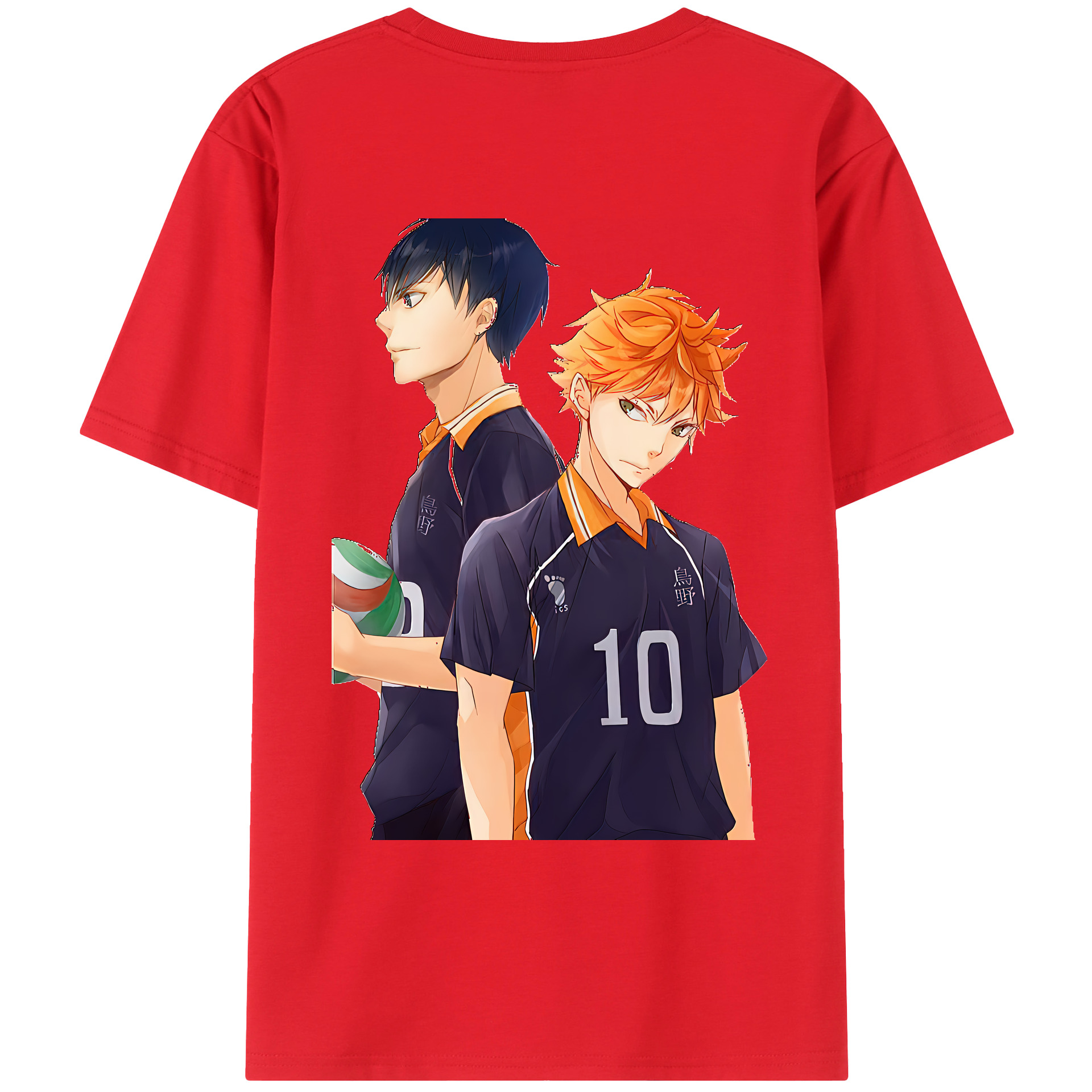 （画像用） ハイキュー!! Haikyu!! レディース半袖Tシャツ(バックプリント)