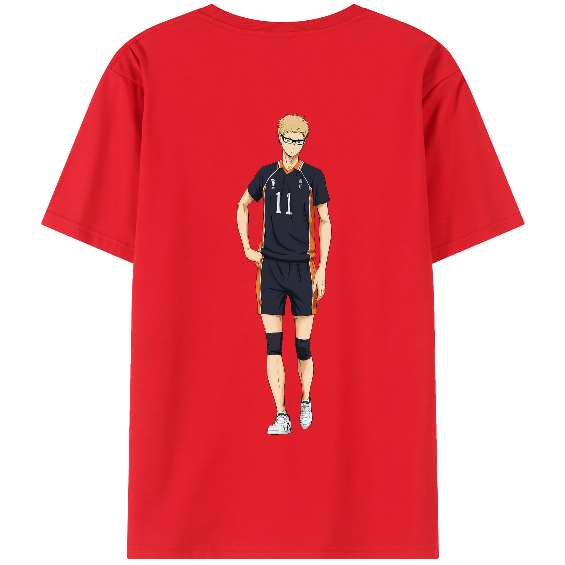 （画像用） ハイキュー!! Haikyu!! レディース半袖Tシャツ(バックプリント)
