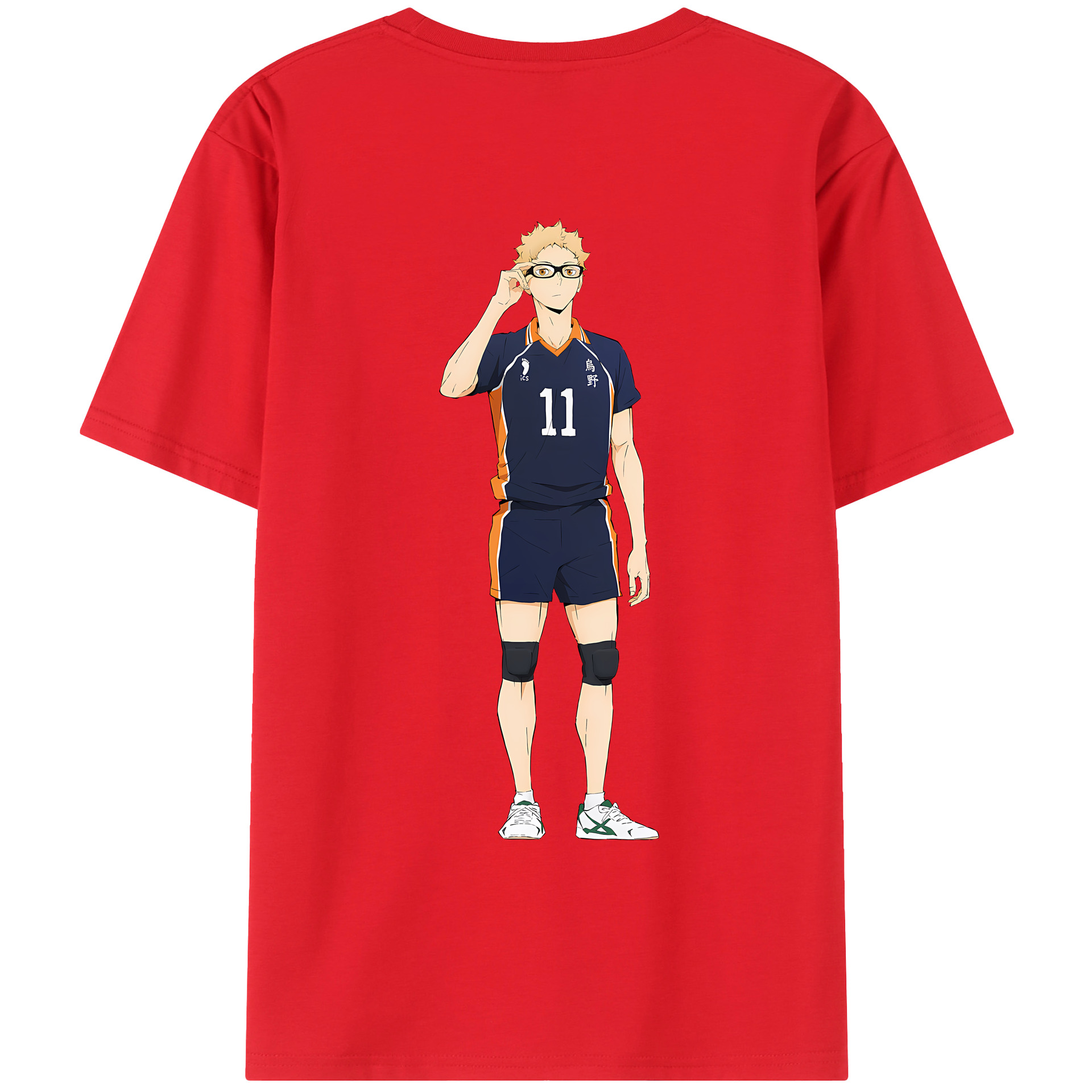 （画像用） ハイキュー!! Haikyu!! レディース半袖Tシャツ(バックプリント)
