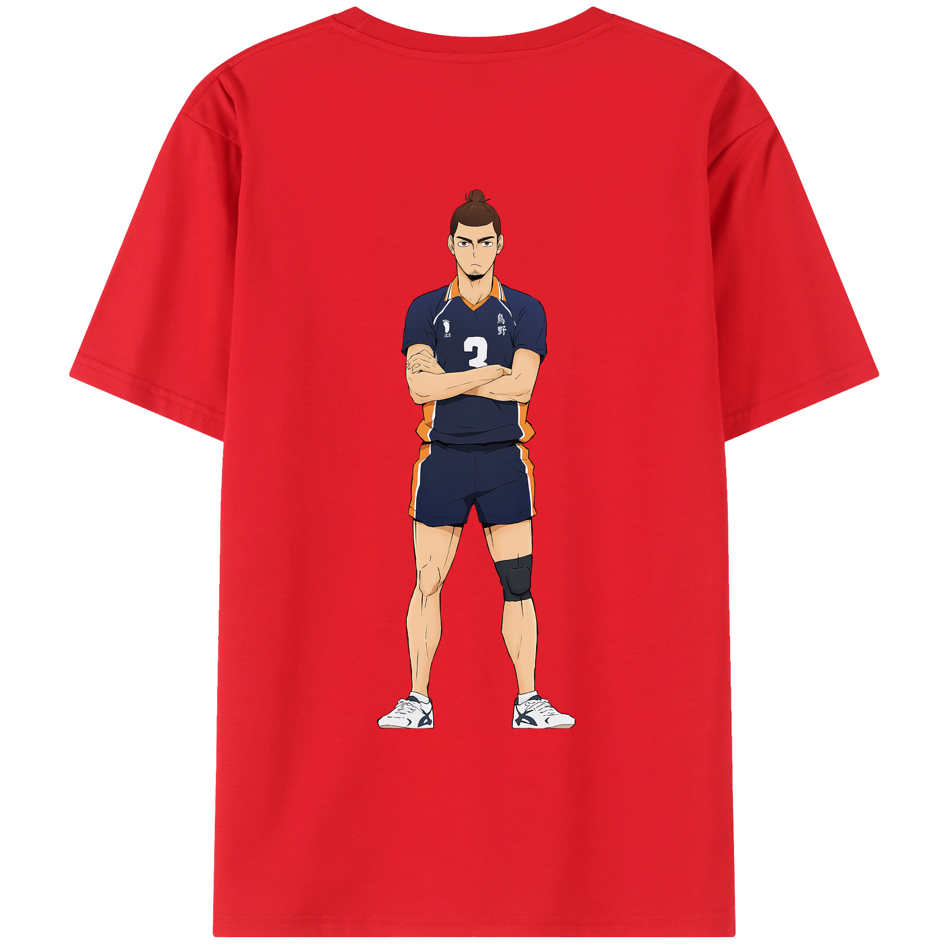 （画像用） ハイキュー!! Haikyu!! レディース半袖Tシャツ(バックプリント)