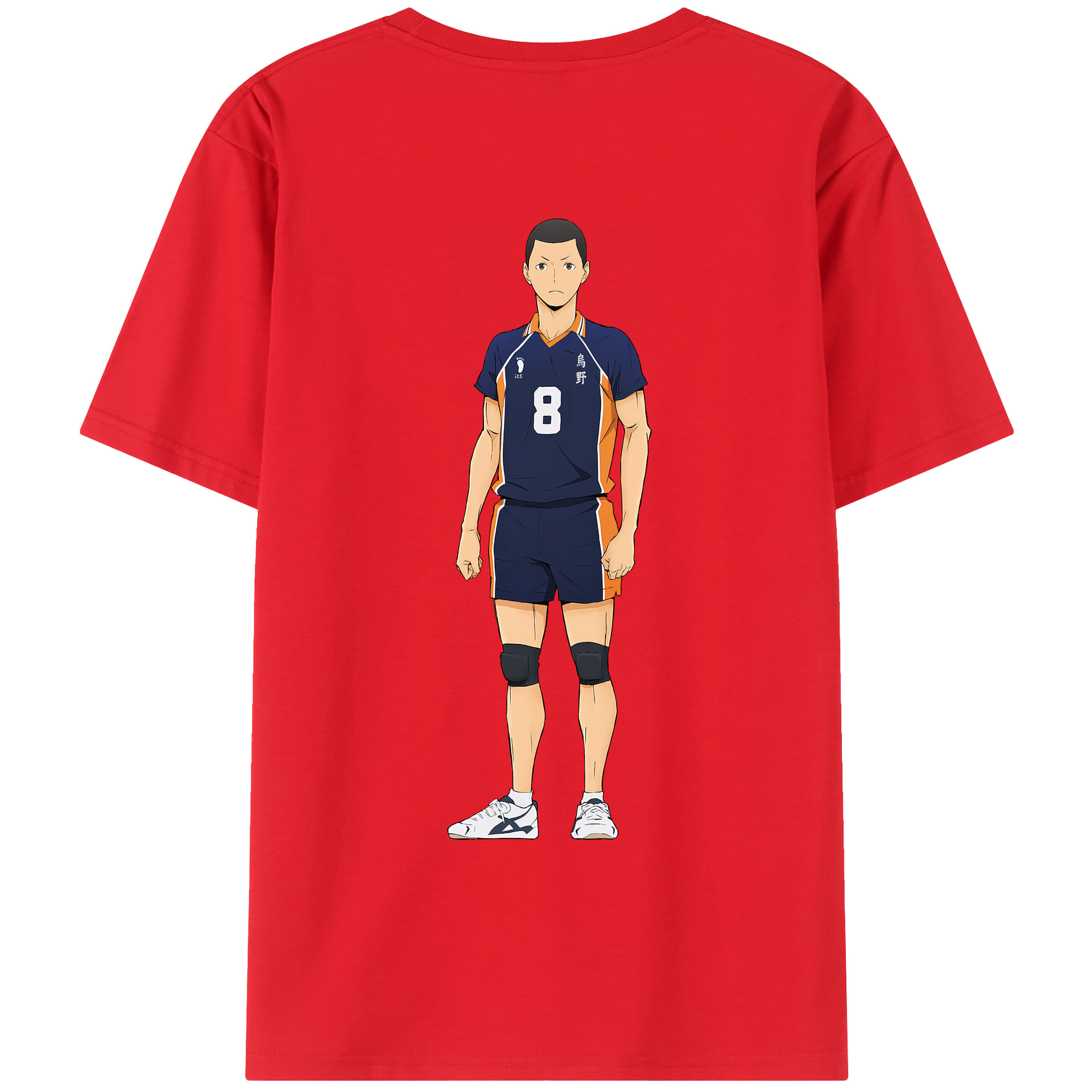 （画像用） ハイキュー!! Haikyu!! レディース半袖Tシャツ(バックプリント)