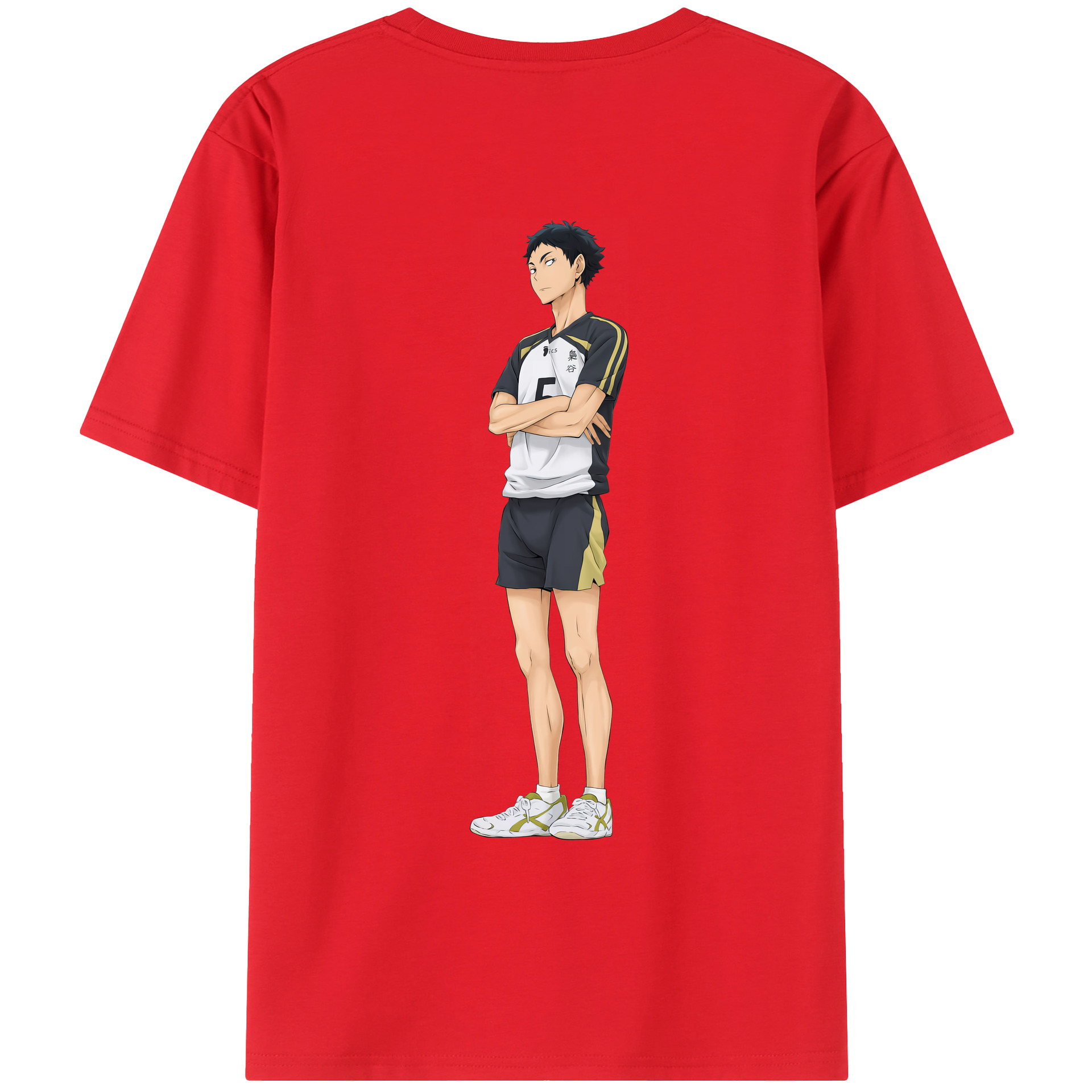 （画像用） ハイキュー!! Haikyu!! レディース半袖Tシャツ(バックプリント)