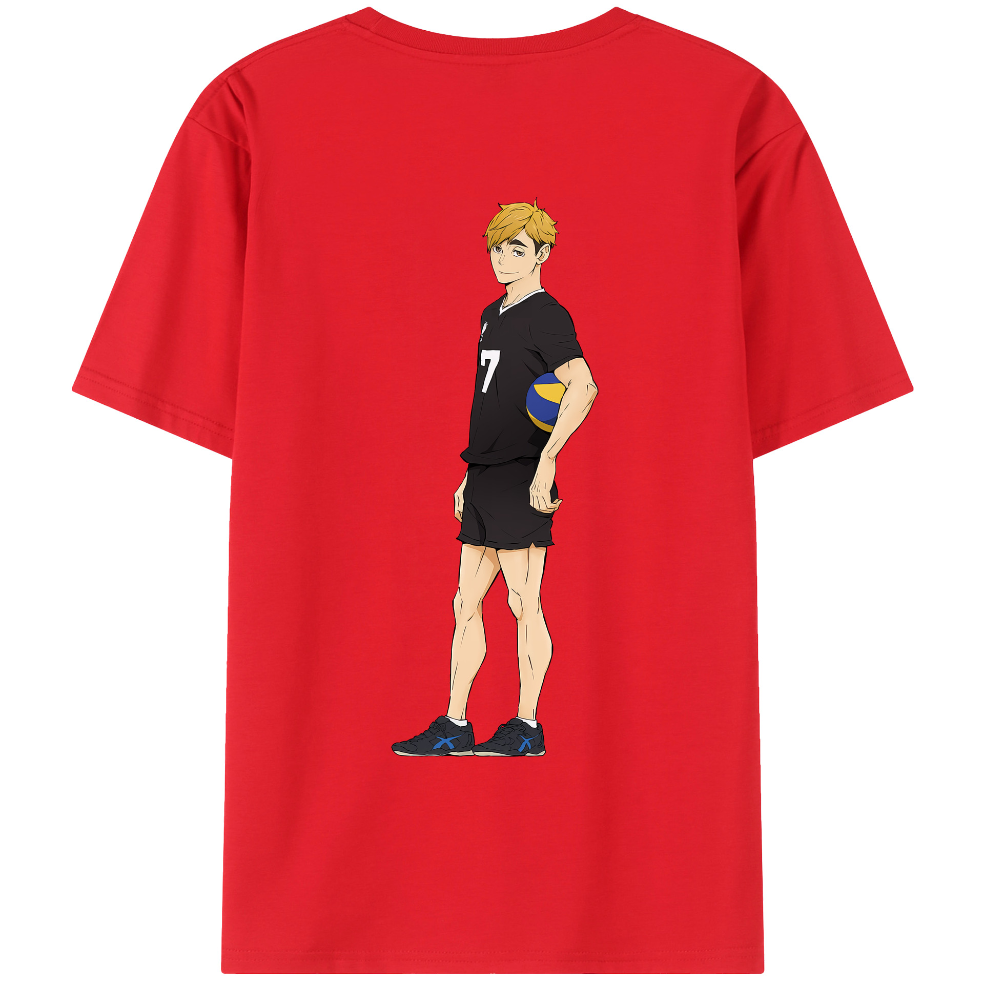 （画像用） ハイキュー!! Haikyu!! レディース半袖Tシャツ(バックプリント)
