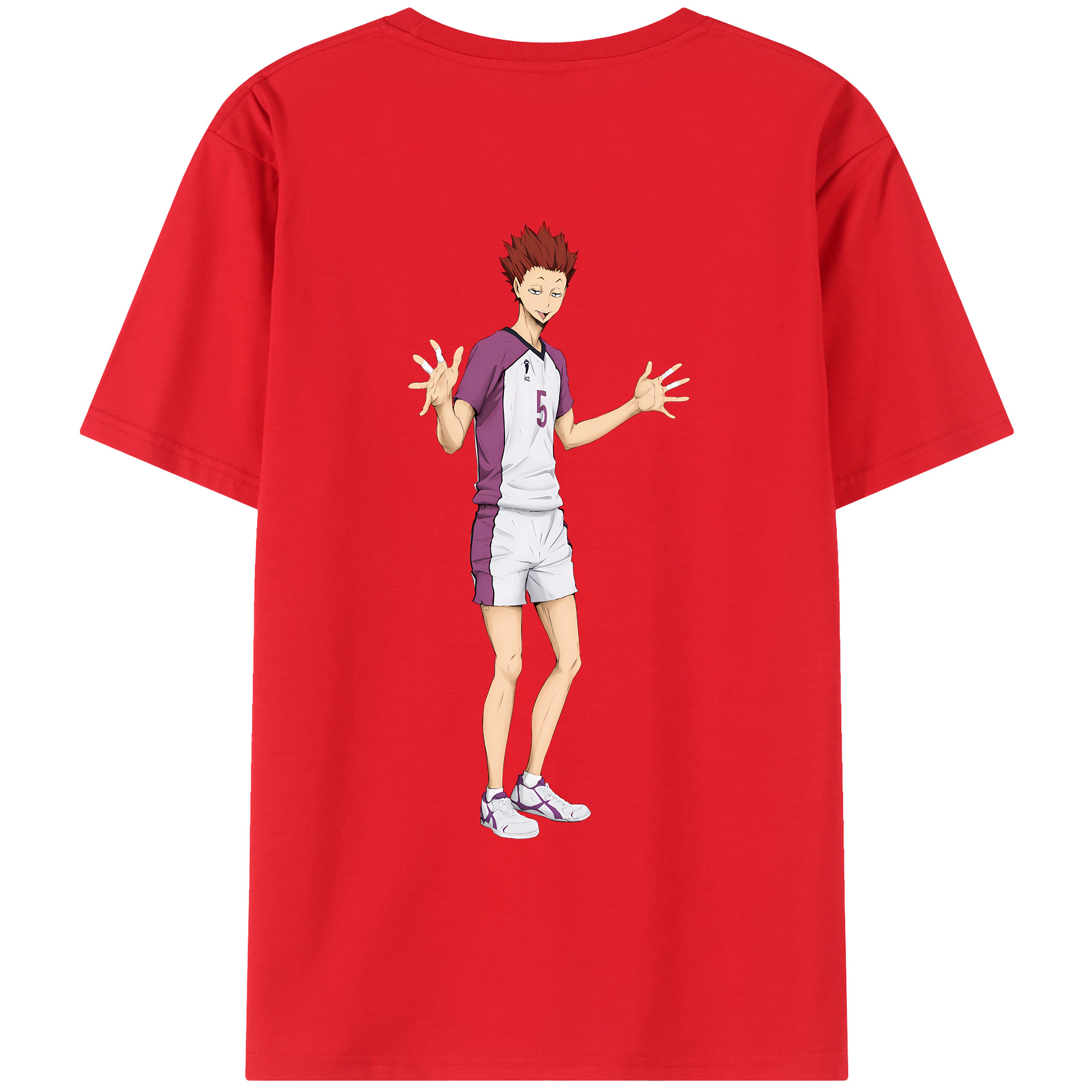 （画像用） ハイキュー!! Haikyu!! レディース半袖Tシャツ(バックプリント)