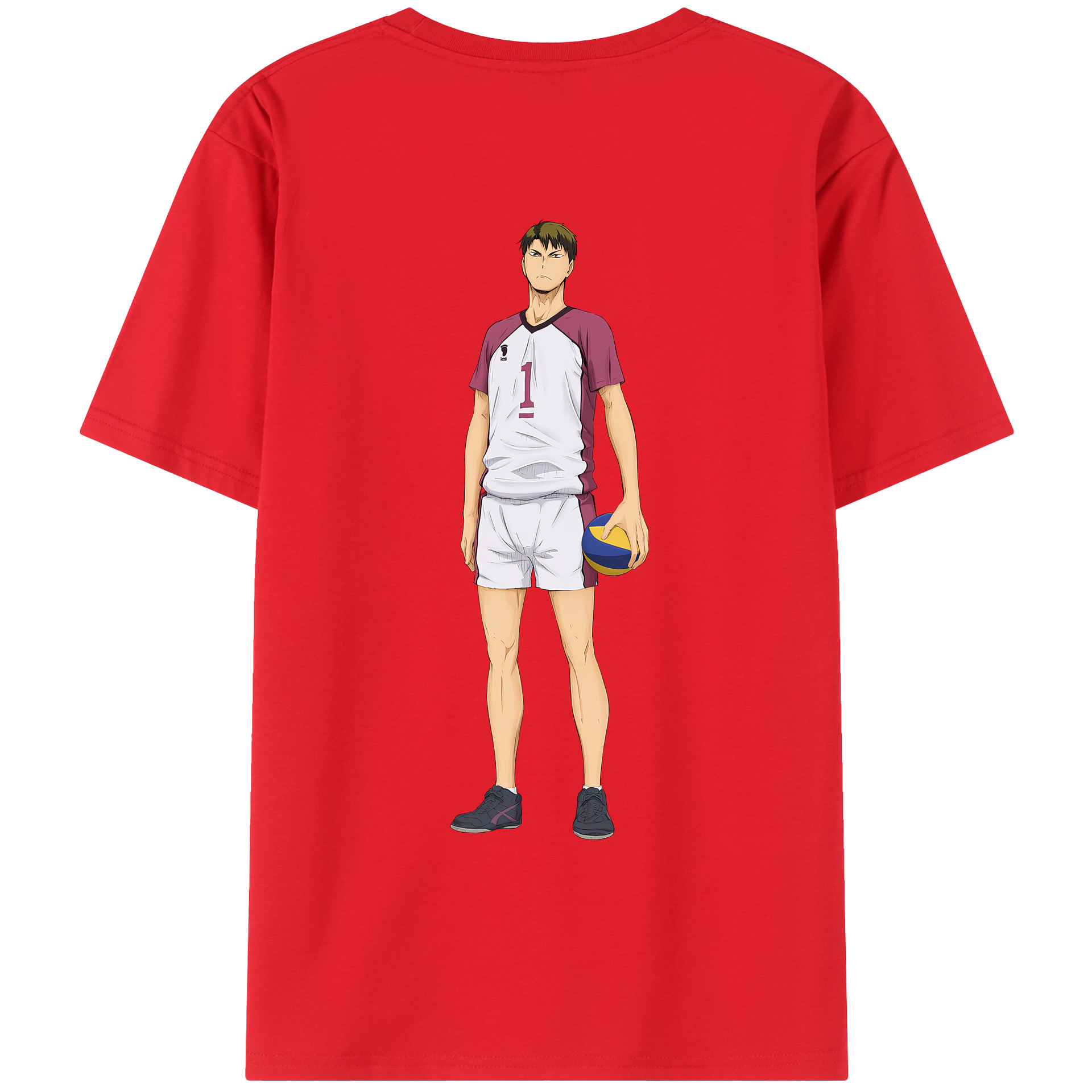 （画像用） ハイキュー!! Haikyu!! レディース半袖Tシャツ(バックプリント)