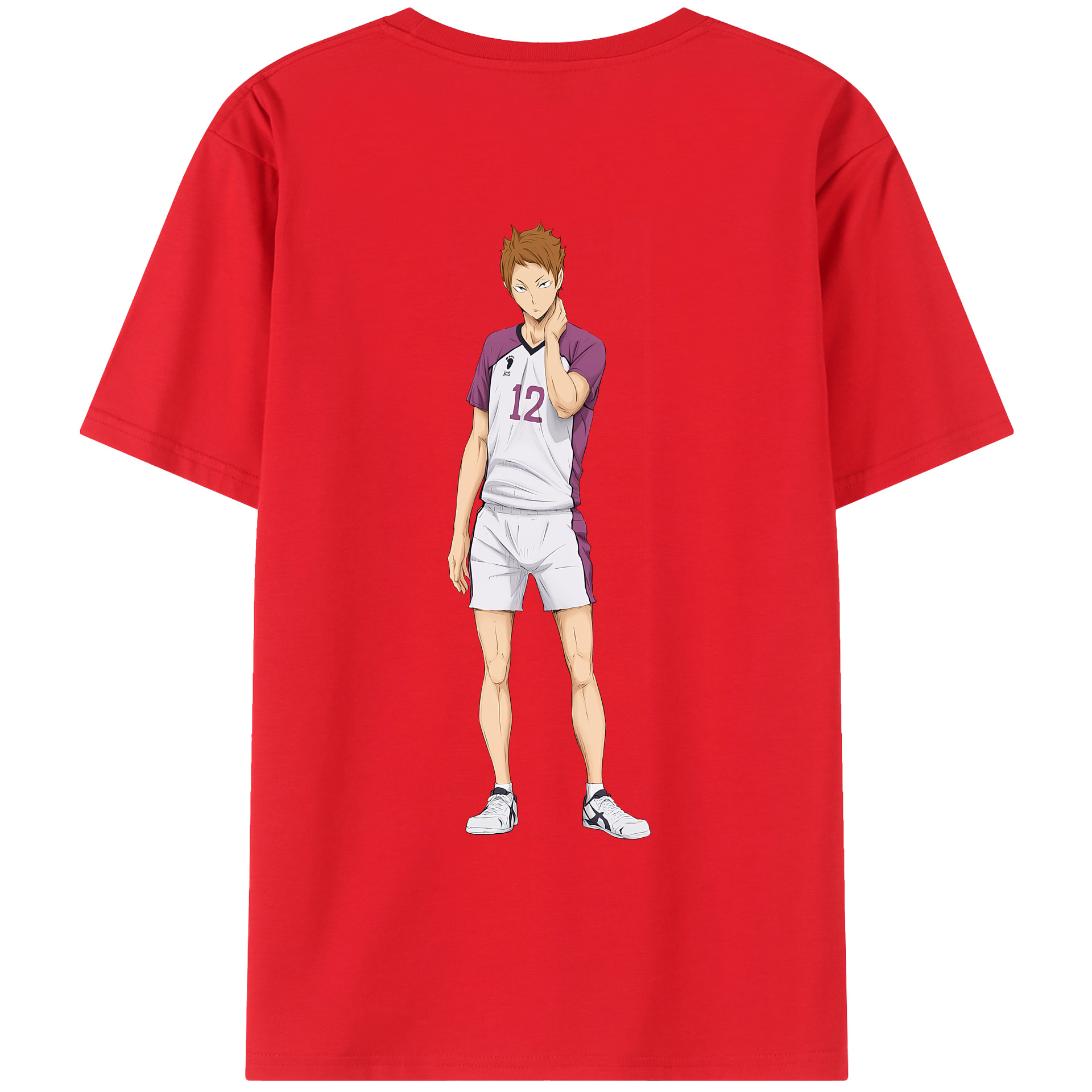 （画像用） ハイキュー!! Haikyu!! レディース半袖Tシャツ(バックプリント)