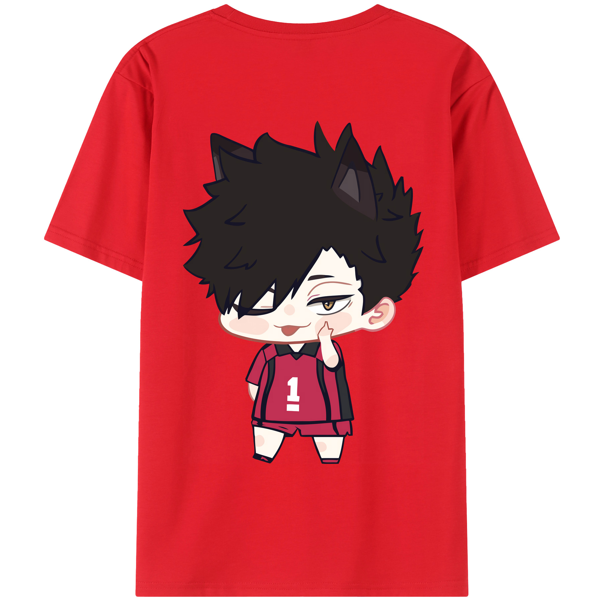 （画像用） ハイキュー!! Haikyu!! レディース半袖Tシャツ(バックプリント)
