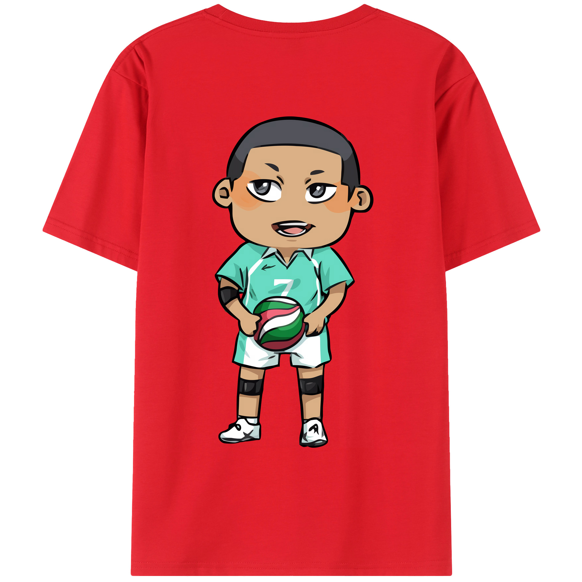 （画像用） ハイキュー!! Haikyu!! レディース半袖Tシャツ(バックプリント)