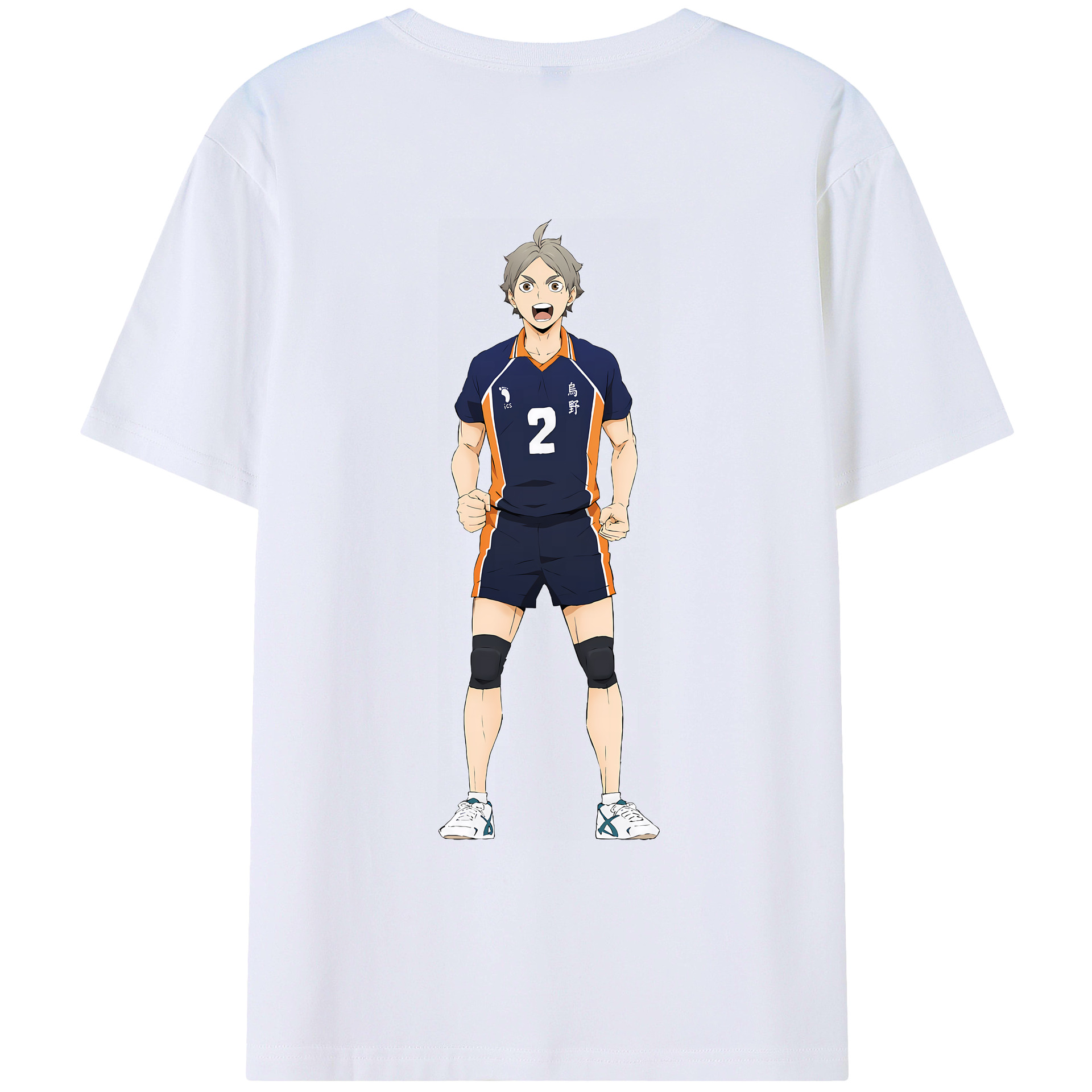 （画像用） ハイキュー!! Haikyu!! レディース半袖Tシャツ(バックプリント)