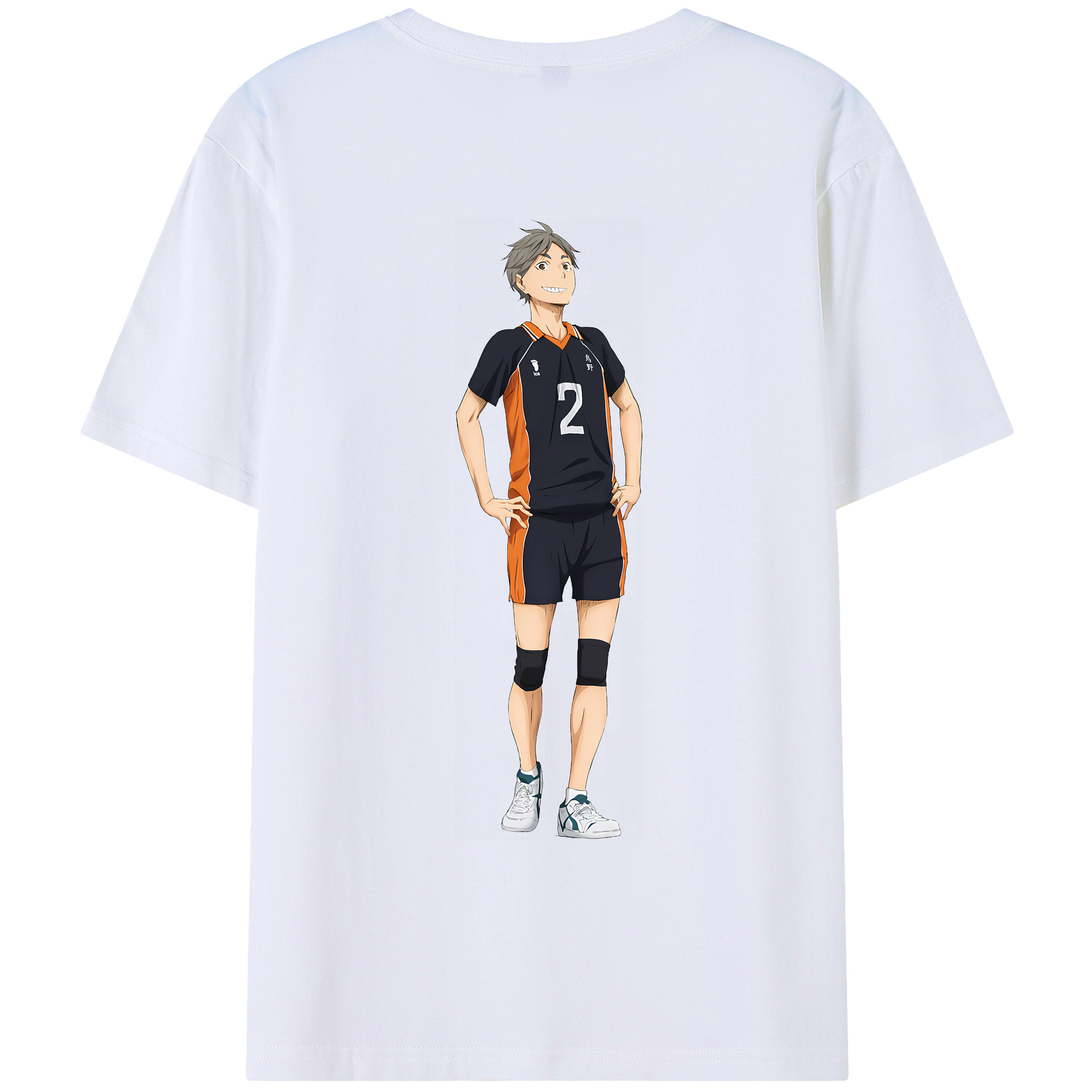（画像用） ハイキュー!! Haikyu!! レディース半袖Tシャツ(バックプリント)