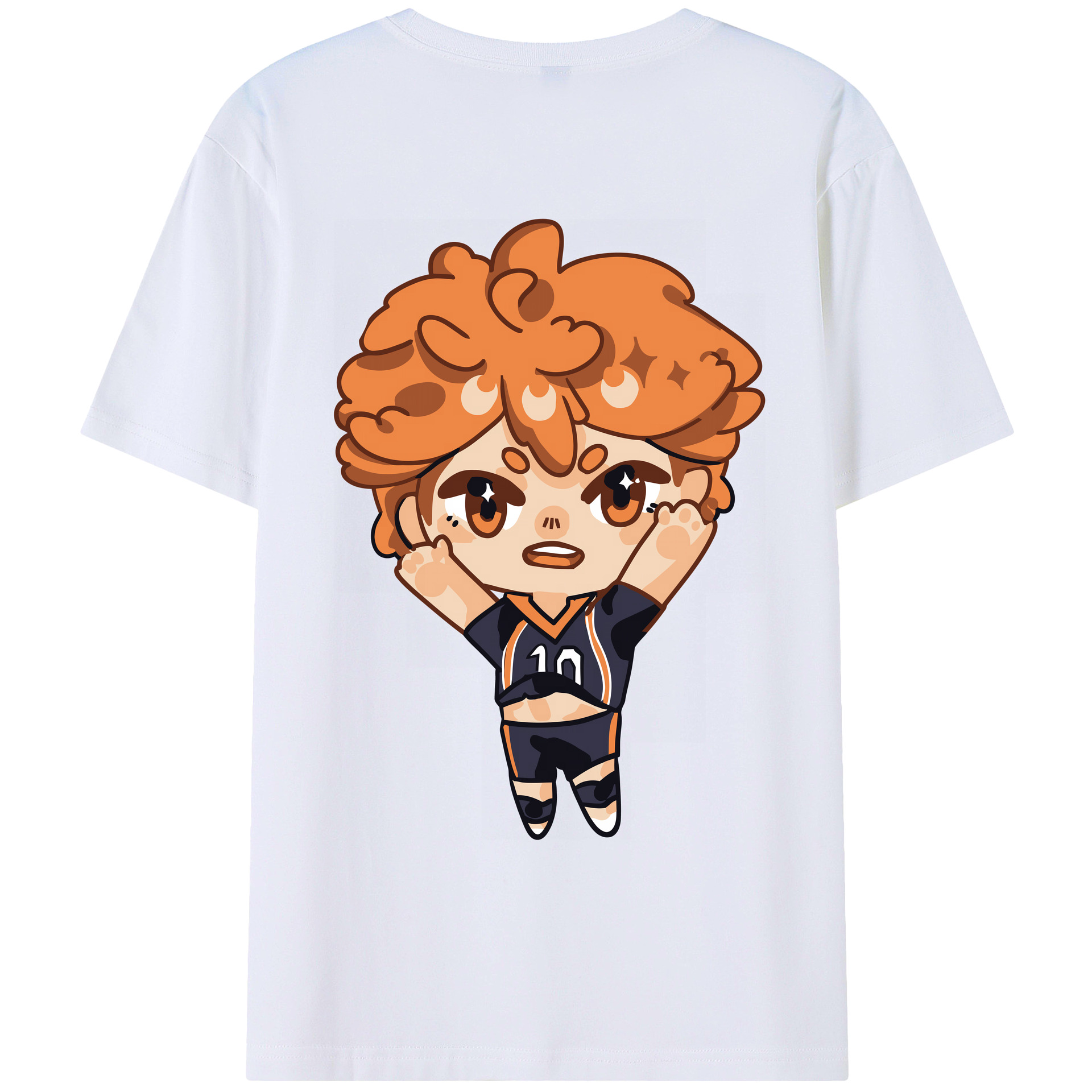 （画像用） ハイキュー!! Haikyu!! レディース半袖Tシャツ(バックプリント)