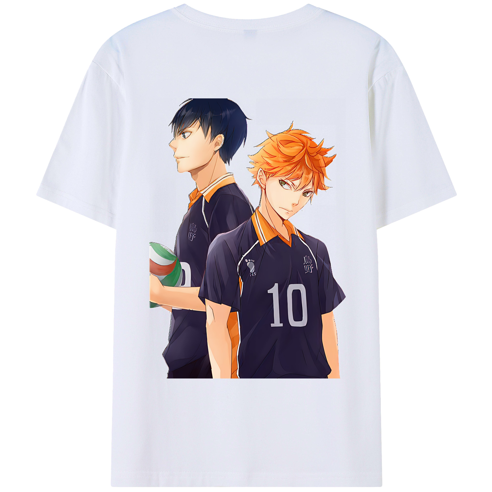 （画像用） ハイキュー!! Haikyu!! レディース半袖Tシャツ(バックプリント)