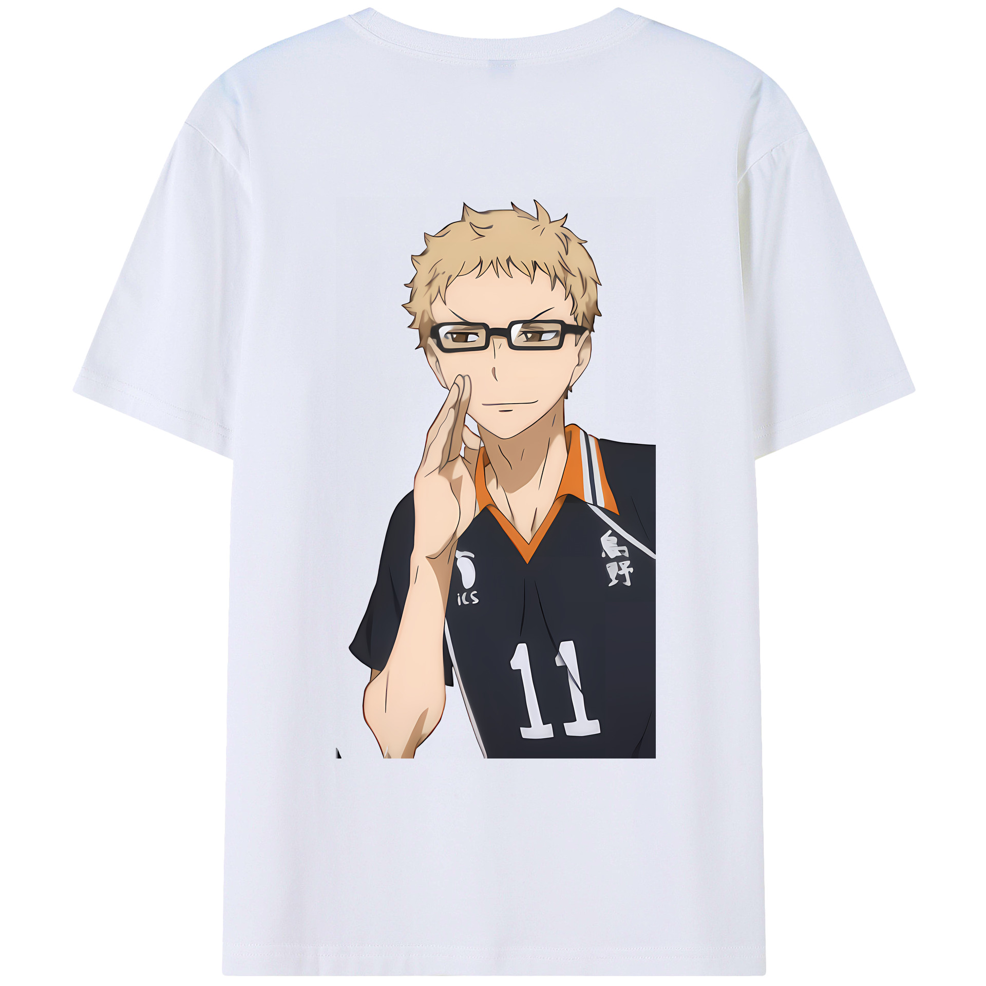 （画像用） ハイキュー!! Haikyu!! レディース半袖Tシャツ(バックプリント)