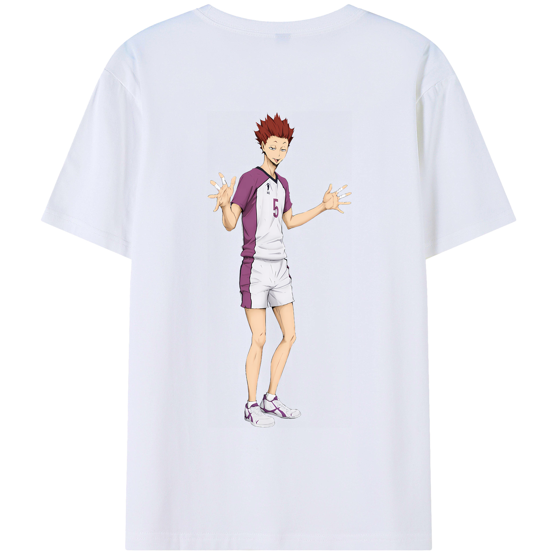 （画像用） ハイキュー!! Haikyu!! レディース半袖Tシャツ(バックプリント)