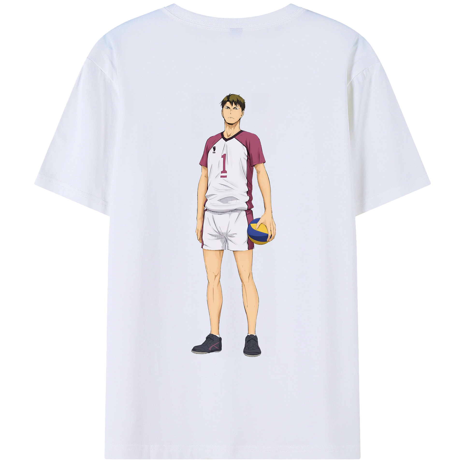 （画像用） ハイキュー!! Haikyu!! レディース半袖Tシャツ(バックプリント)