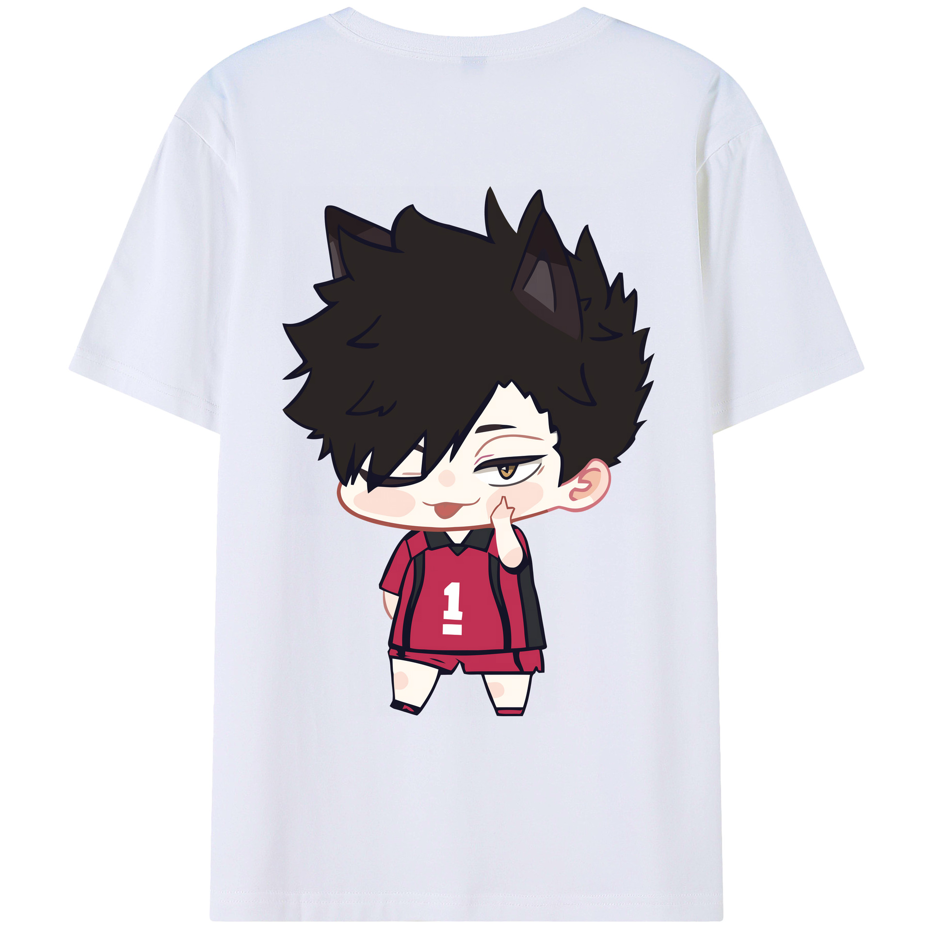（画像用） ハイキュー!! Haikyu!! レディース半袖Tシャツ(バックプリント)