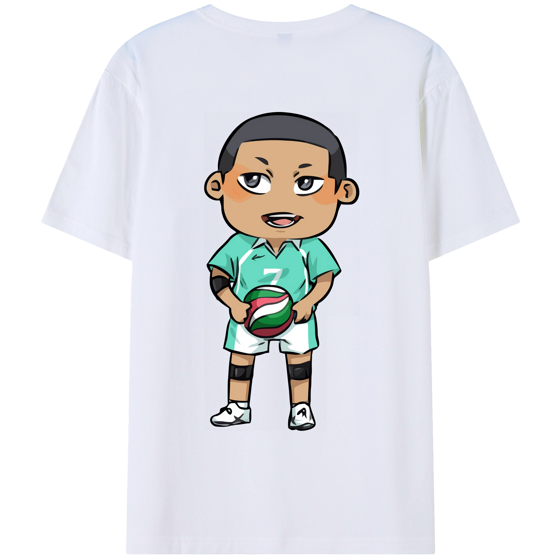（画像用） ハイキュー!! Haikyu!! レディース半袖Tシャツ(バックプリント)