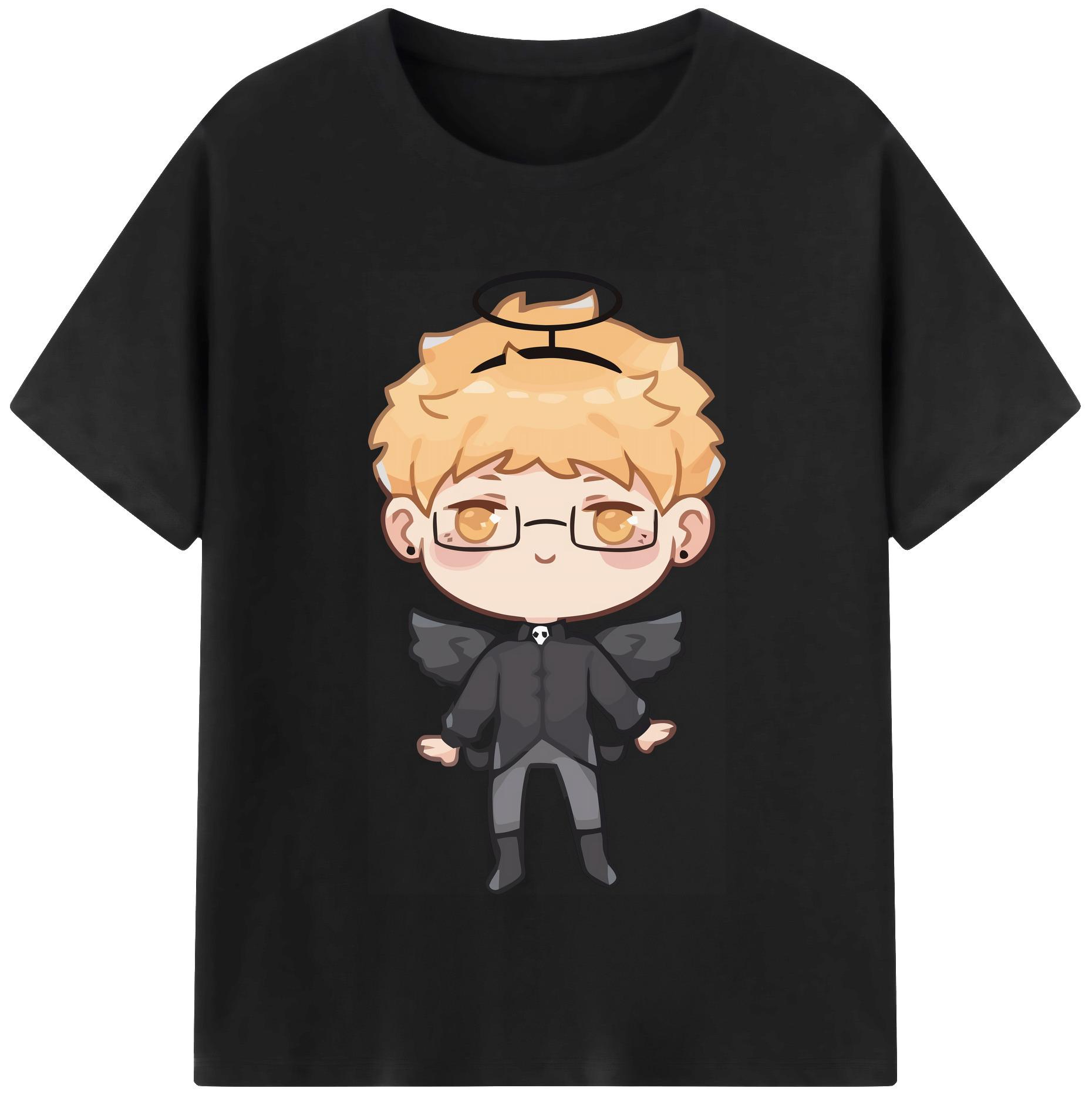 （画像用） ハイキュー!! Haikyu!! レディースカジュアルプリントTシャツ（綿100％）