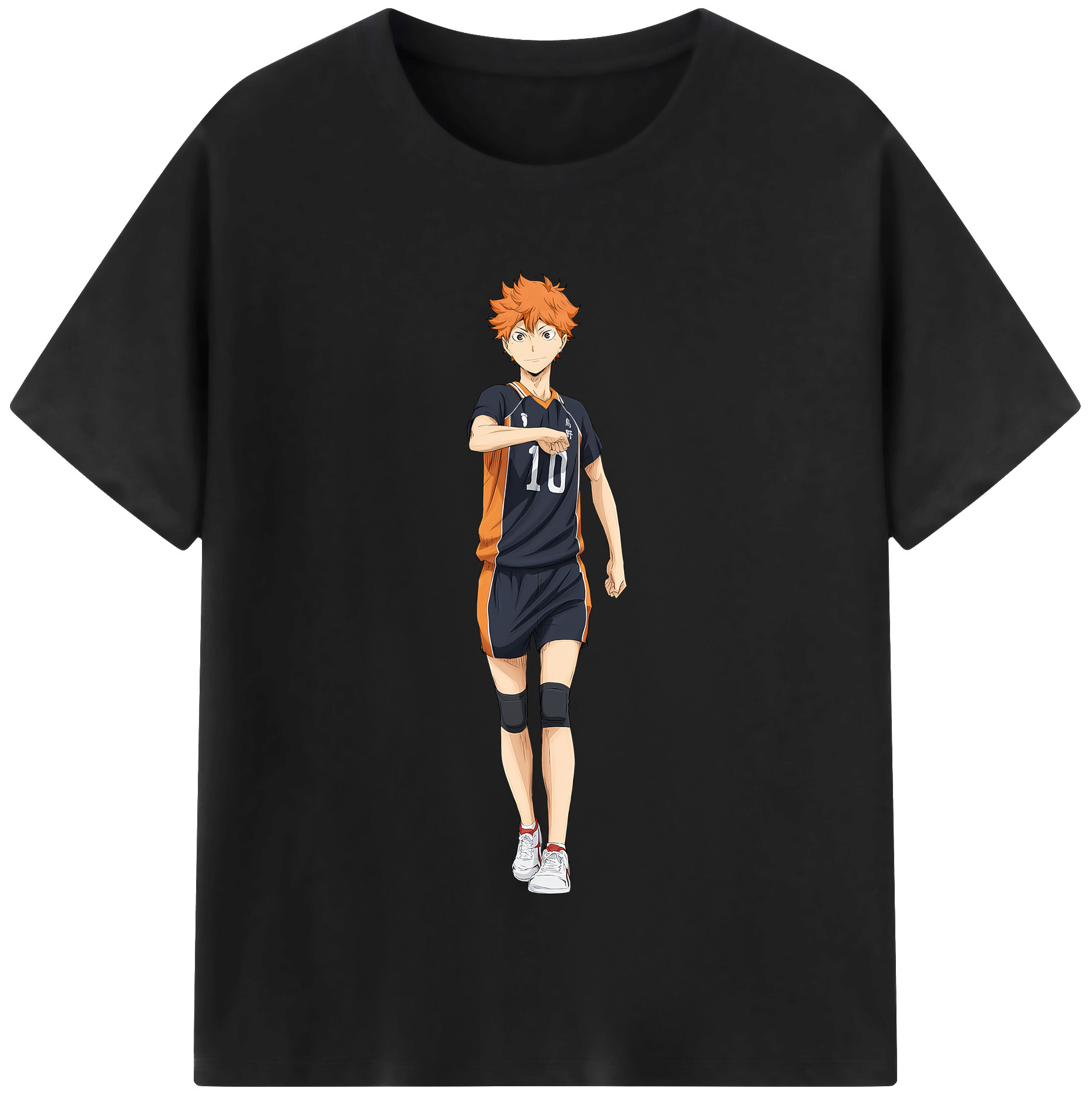 （画像用） ハイキュー!! Haikyu!! レディースカジュアルプリントTシャツ（綿100％）