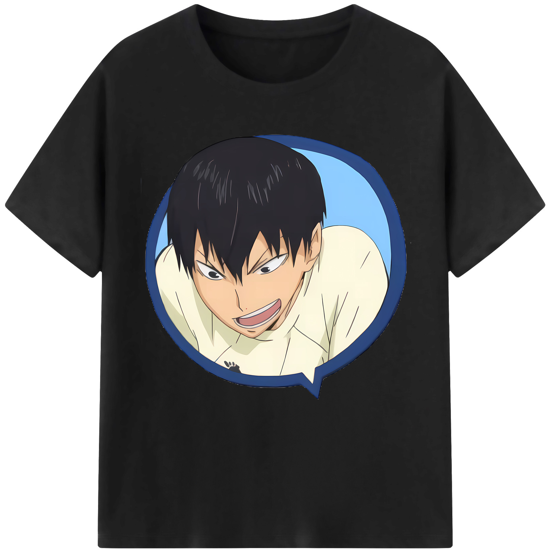 （画像用） ハイキュー!! Haikyu!! レディースカジュアルプリントTシャツ（綿100％）