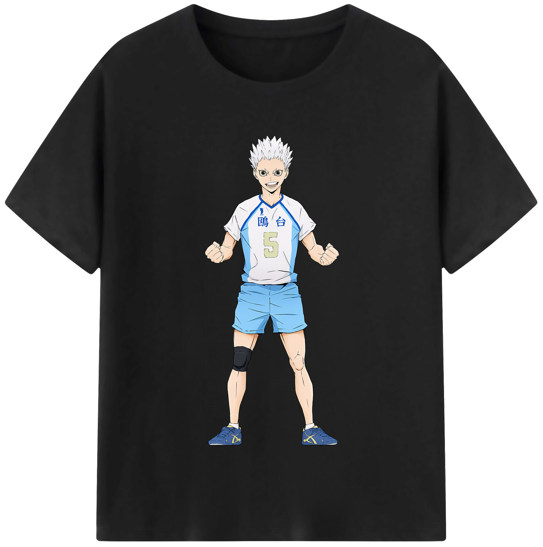 （画像用） ハイキュー!! Haikyu!! レディースカジュアルプリントTシャツ（綿100％）