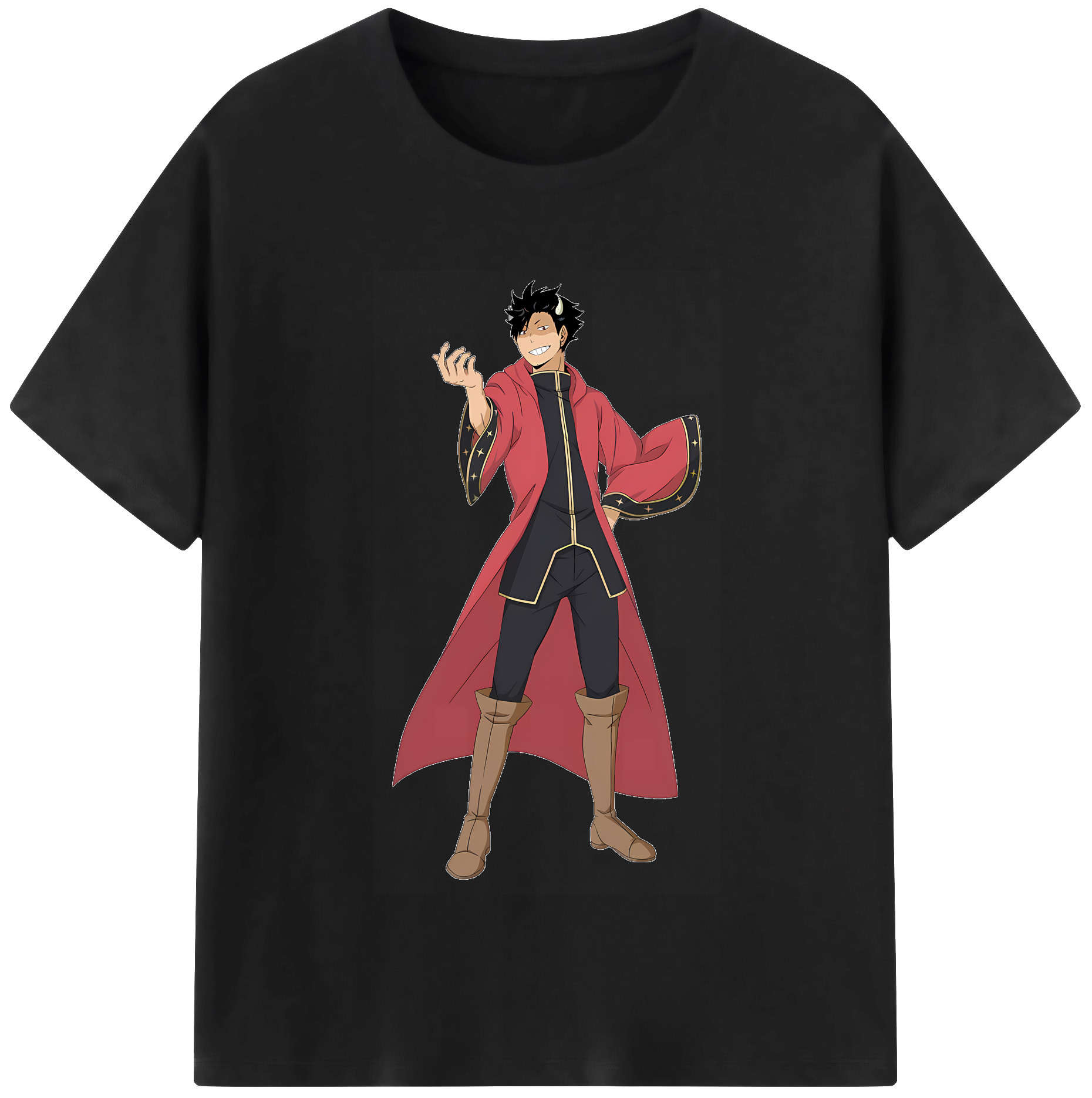 （画像用） ハイキュー!! Haikyu!! レディースカジュアルプリントTシャツ（綿100％）