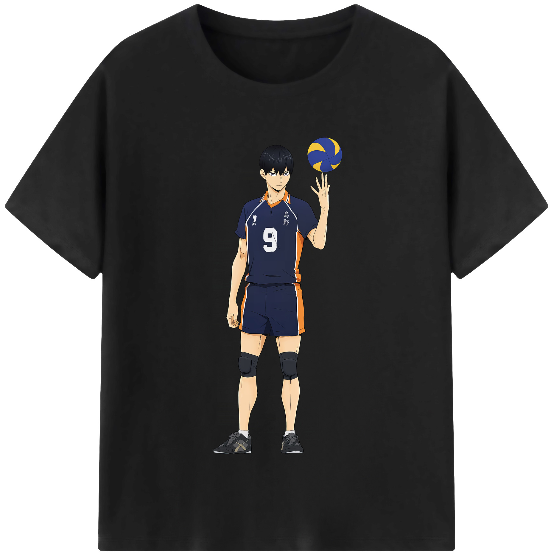 （画像用） ハイキュー!! Haikyu!! レディースカジュアルプリントTシャツ（綿100％）