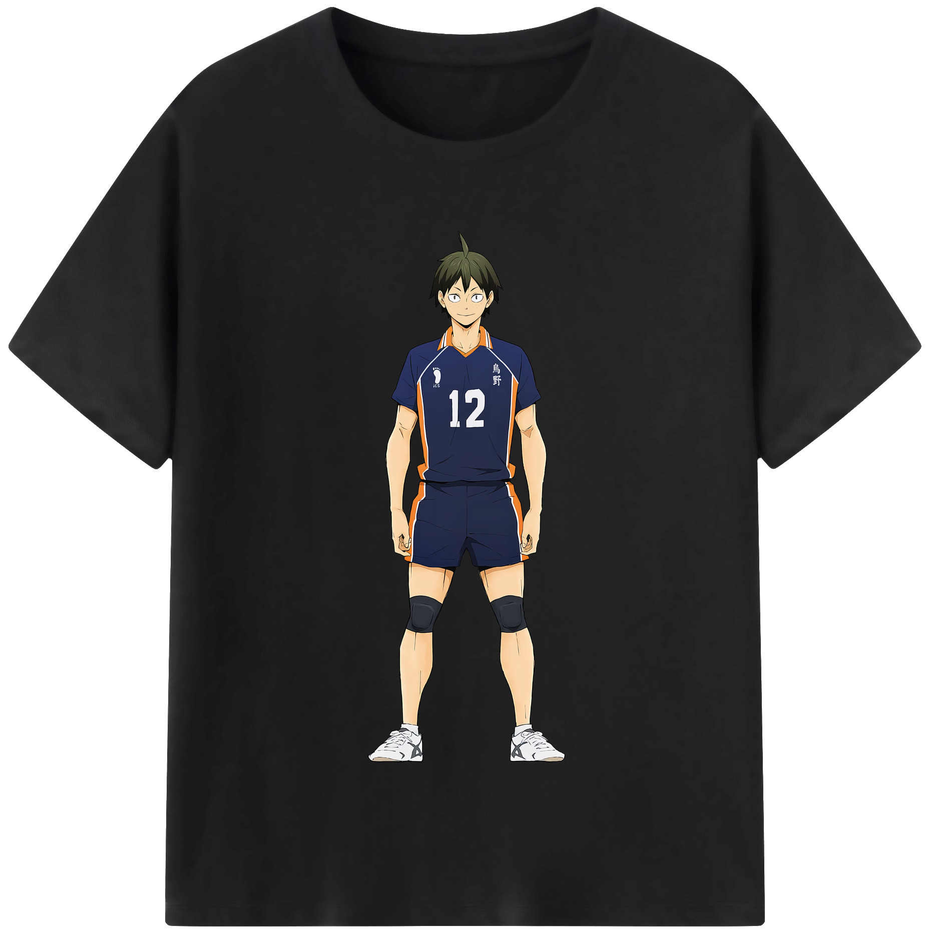 （画像用） ハイキュー!! Haikyu!! レディースカジュアルプリントTシャツ（綿100％）