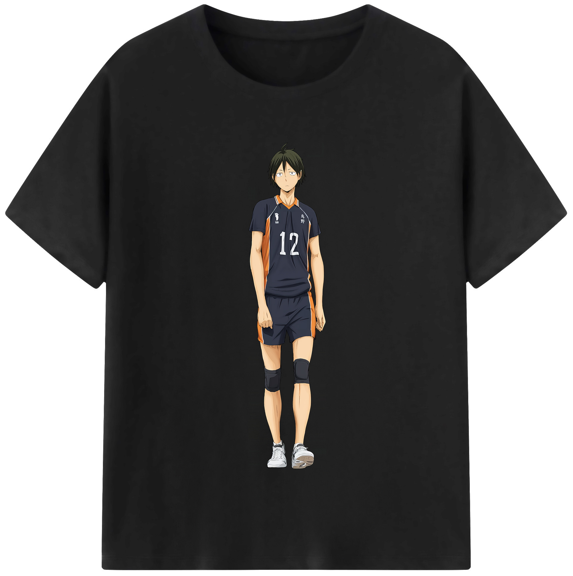 （画像用） ハイキュー!! Haikyu!! レディースカジュアルプリントTシャツ（綿100％）