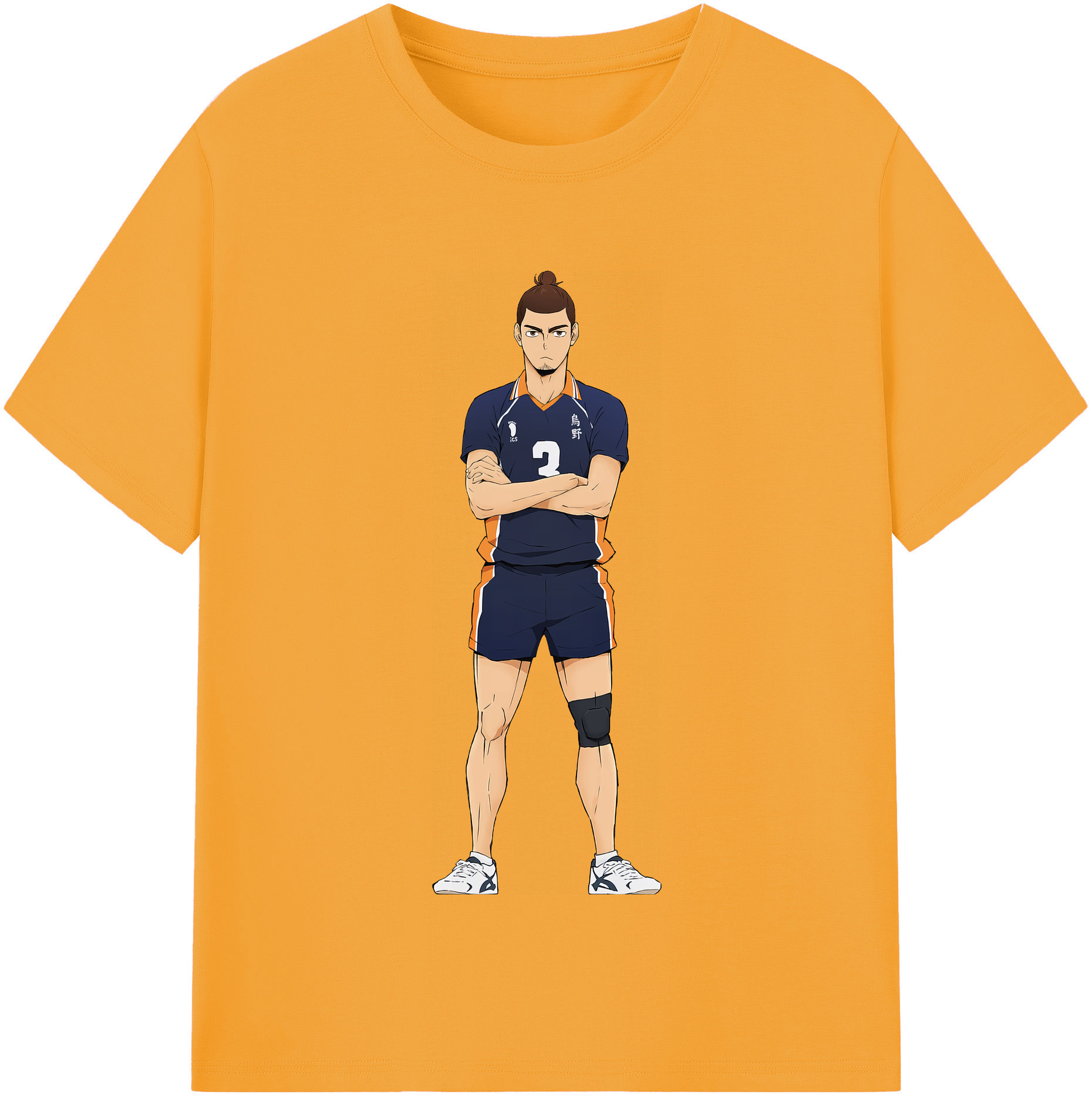 （画像用） ハイキュー!! Haikyu!! レディースカジュアルプリントTシャツ（綿100％）