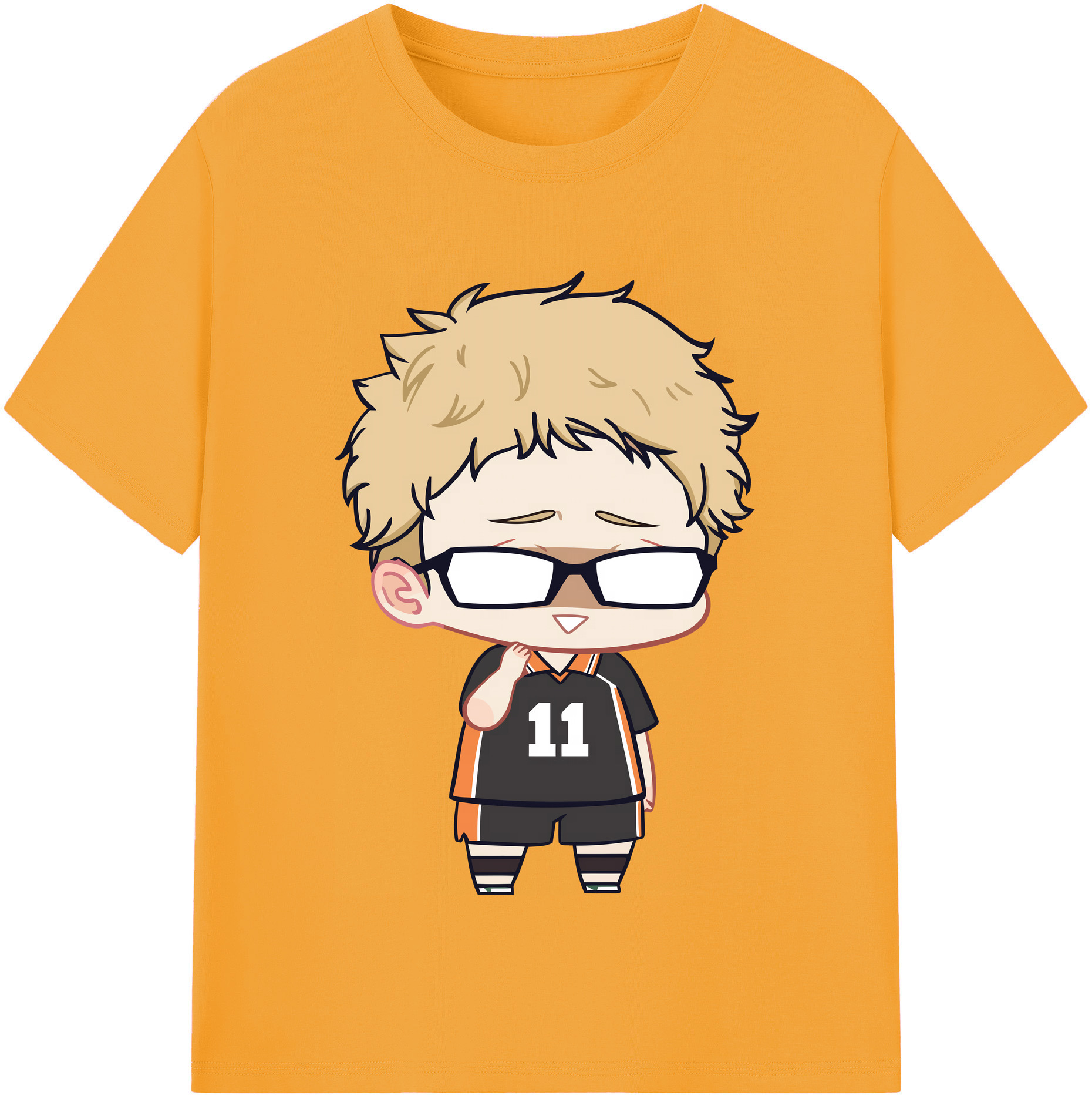 （画像用） ハイキュー!! Haikyu!! レディースカジュアルプリントTシャツ（綿100％）