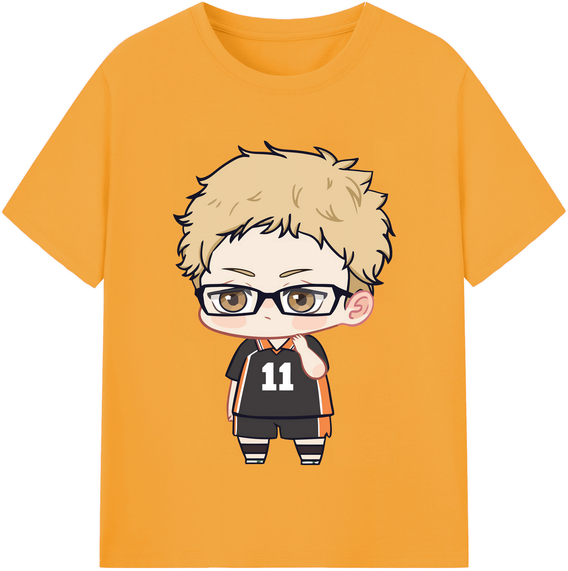 （画像用） ハイキュー!! Haikyu!! レディースカジュアルプリントTシャツ（綿100％）