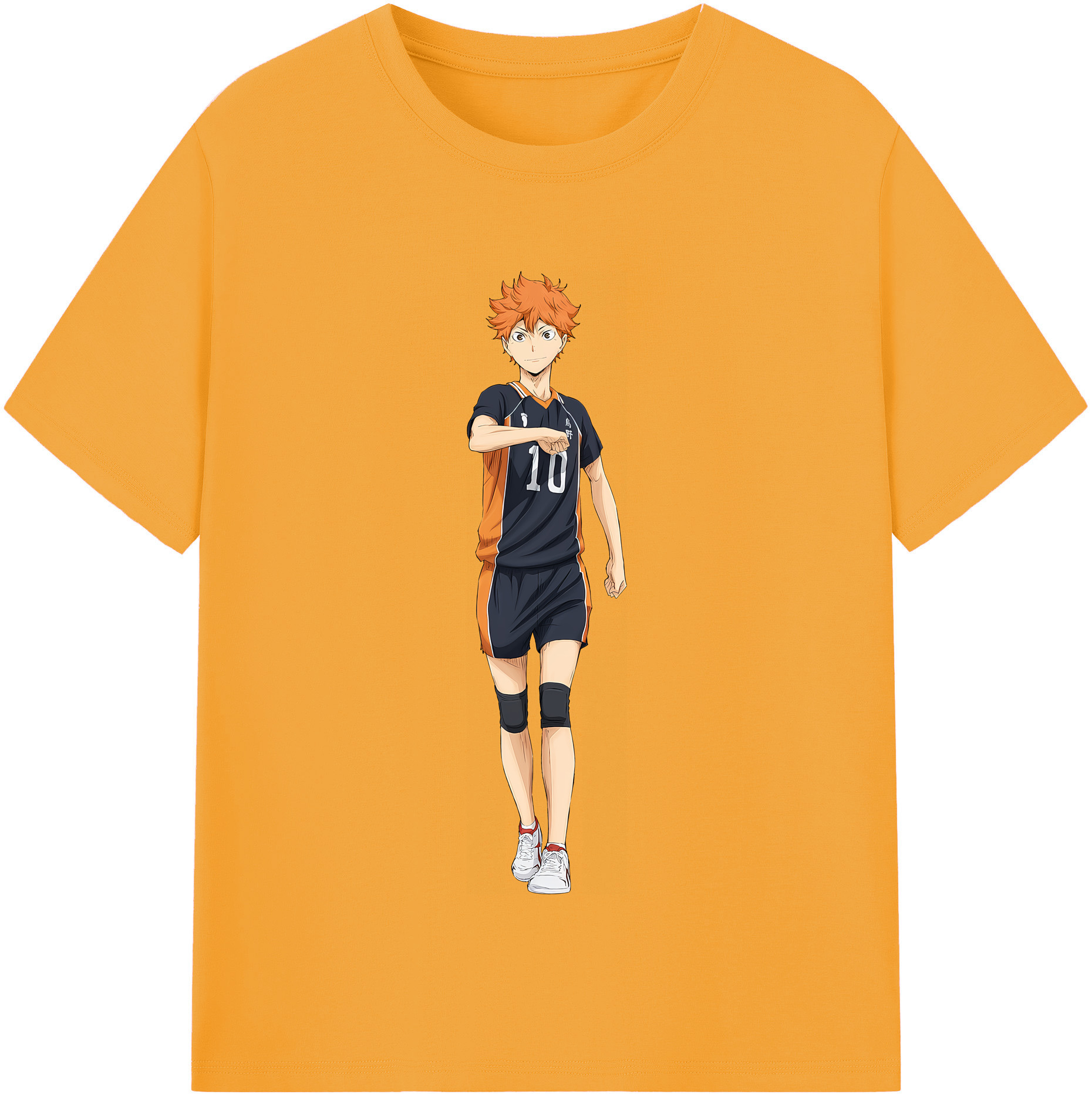 （画像用） ハイキュー!! Haikyu!! レディースカジュアルプリントTシャツ（綿100％）