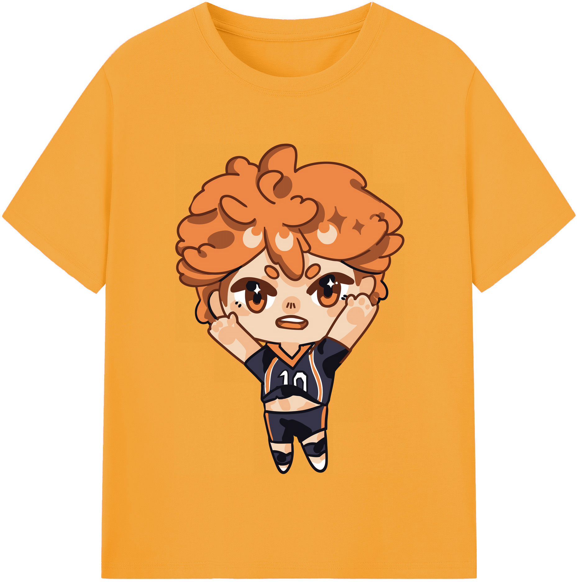 （画像用） ハイキュー!! Haikyu!! レディースカジュアルプリントTシャツ（綿100％）