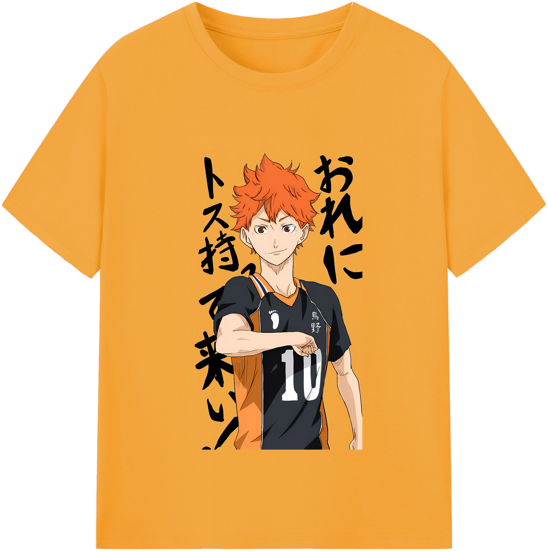 （画像用） ハイキュー!! Haikyu!! レディースカジュアルプリントTシャツ（綿100％）