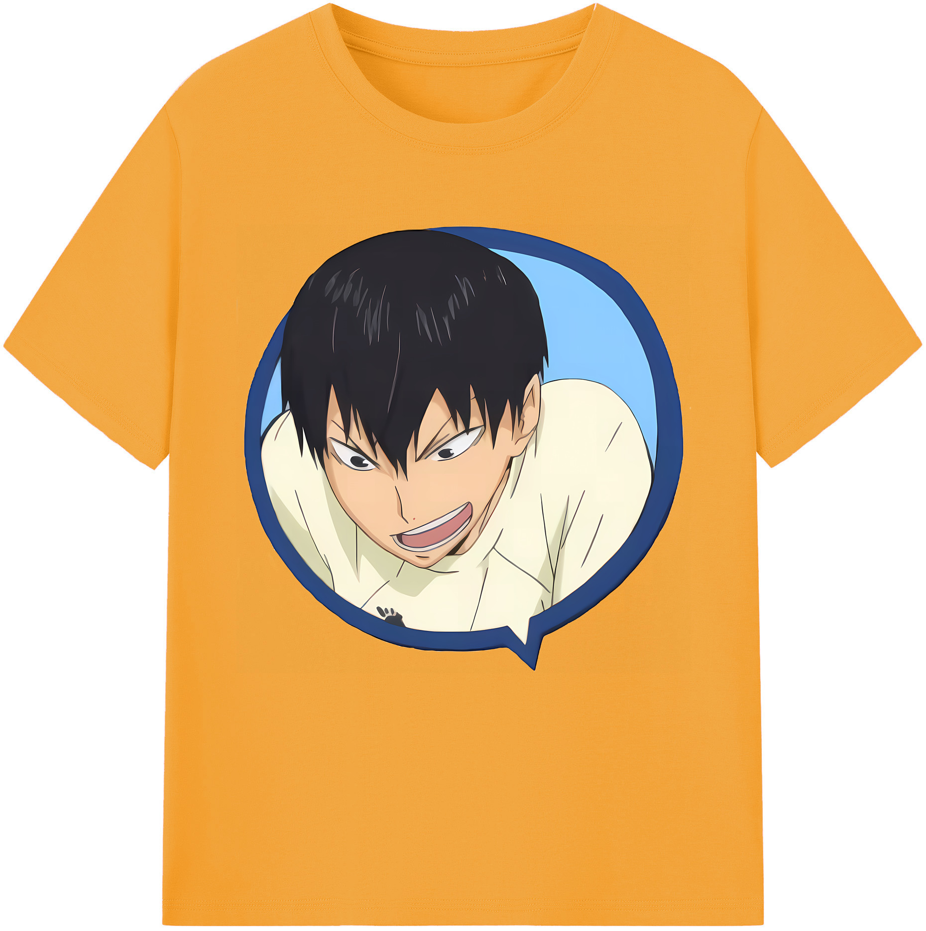 （画像用） ハイキュー!! Haikyu!! レディースカジュアルプリントTシャツ（綿100％）