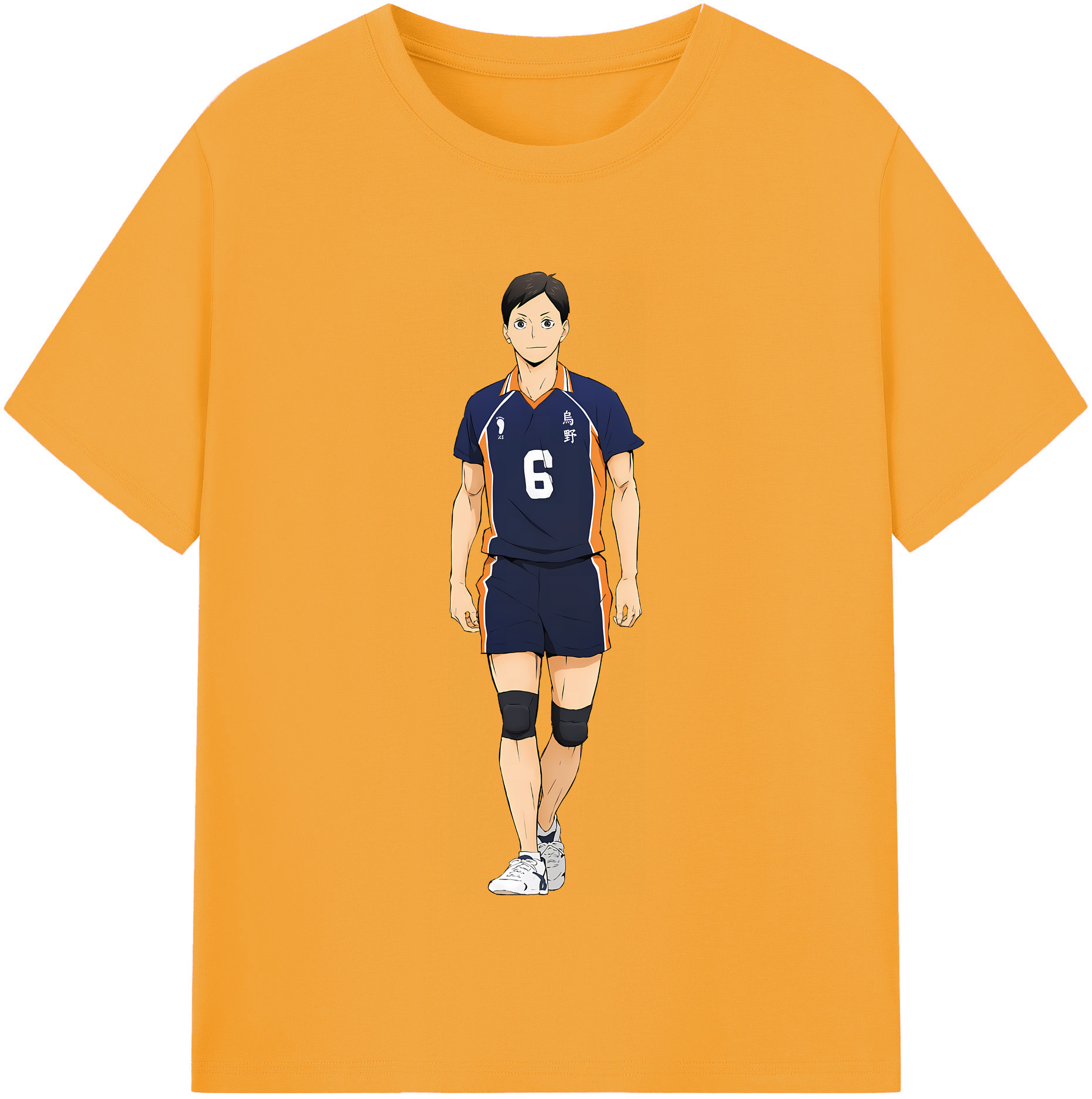 （画像用） ハイキュー!! Haikyu!! レディースカジュアルプリントTシャツ（綿100％）