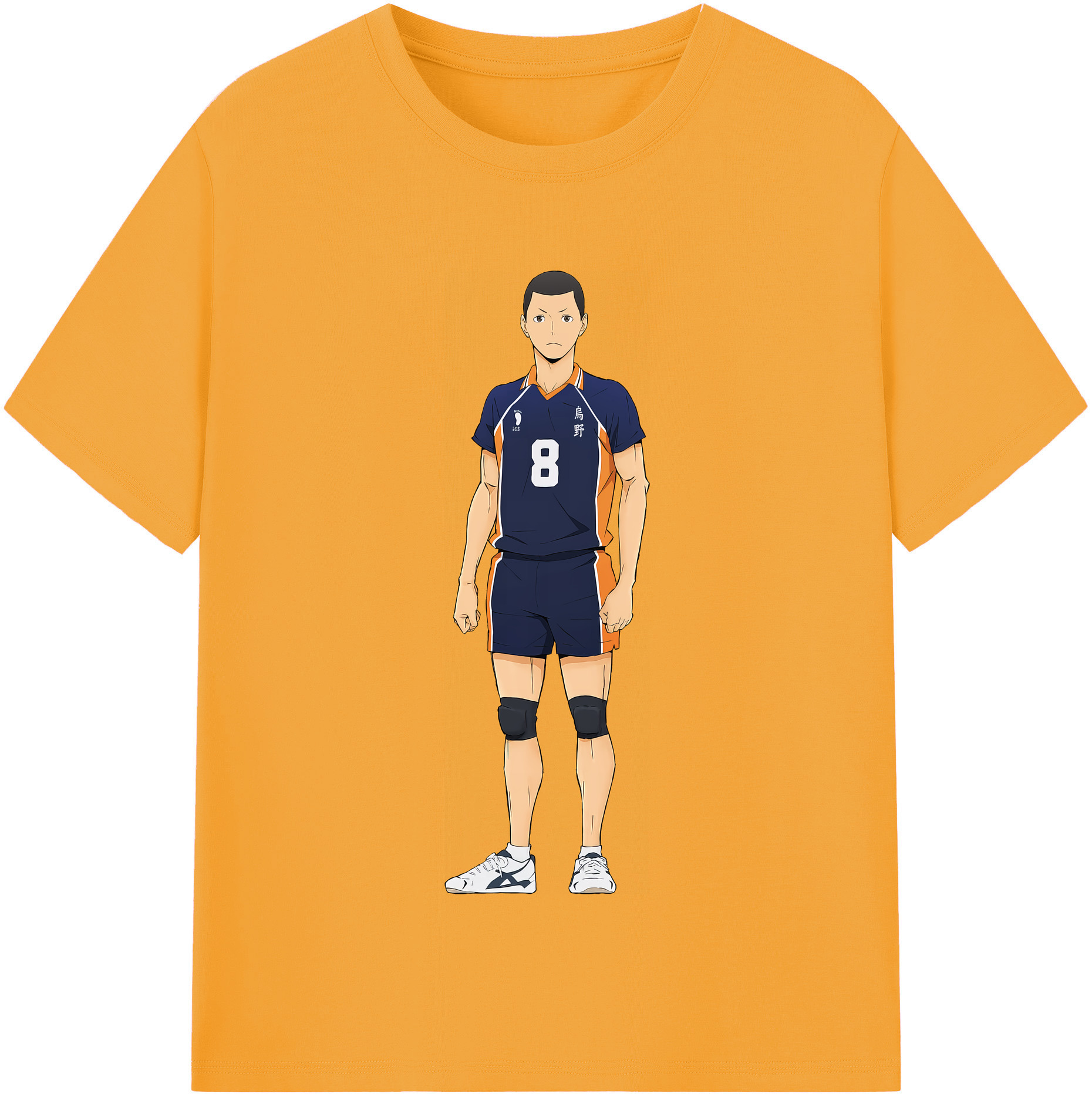 （画像用） ハイキュー!! Haikyu!! レディースカジュアルプリントTシャツ（綿100％）
