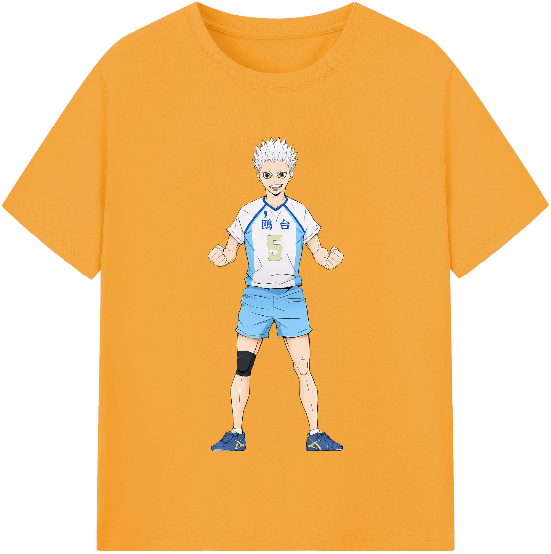 （画像用） ハイキュー!! Haikyu!! レディースカジュアルプリントTシャツ（綿100％）