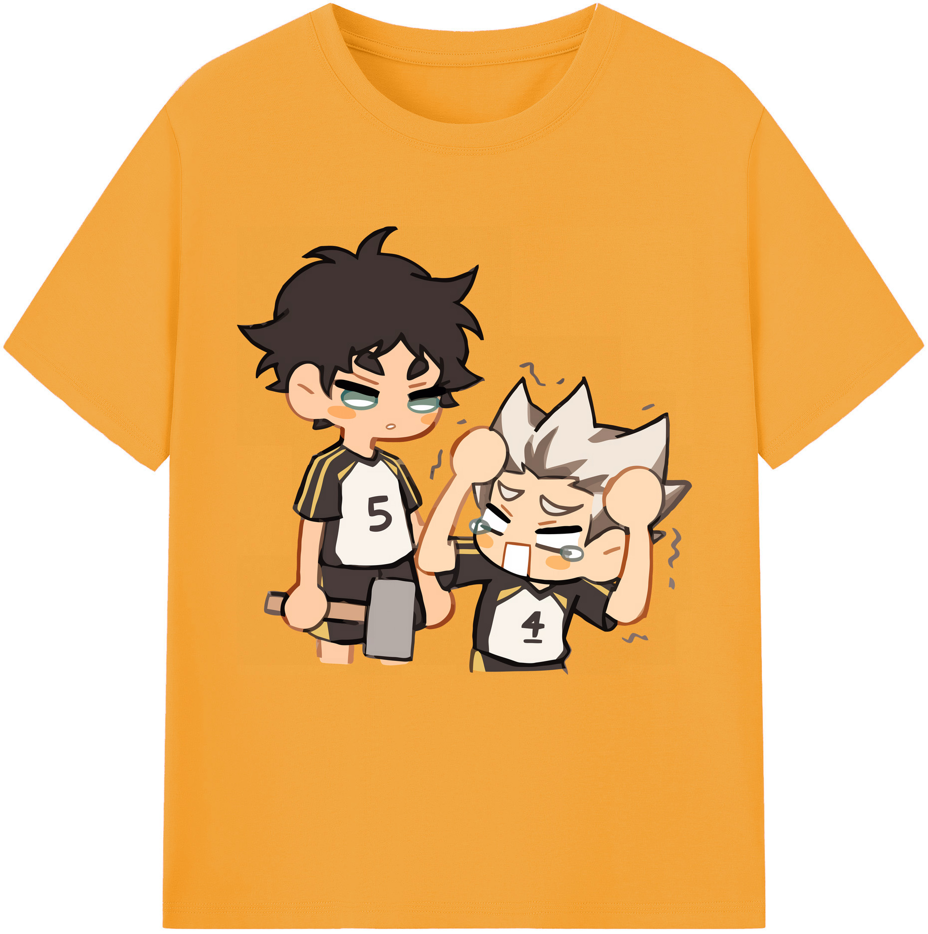 （画像用） ハイキュー!! Haikyu!! レディースカジュアルプリントTシャツ（綿100％）
