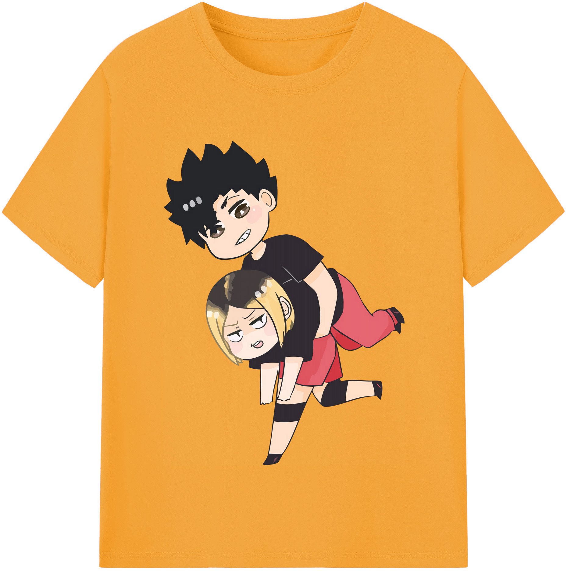 （画像用） ハイキュー!! Haikyu!! レディースカジュアルプリントTシャツ（綿100％）