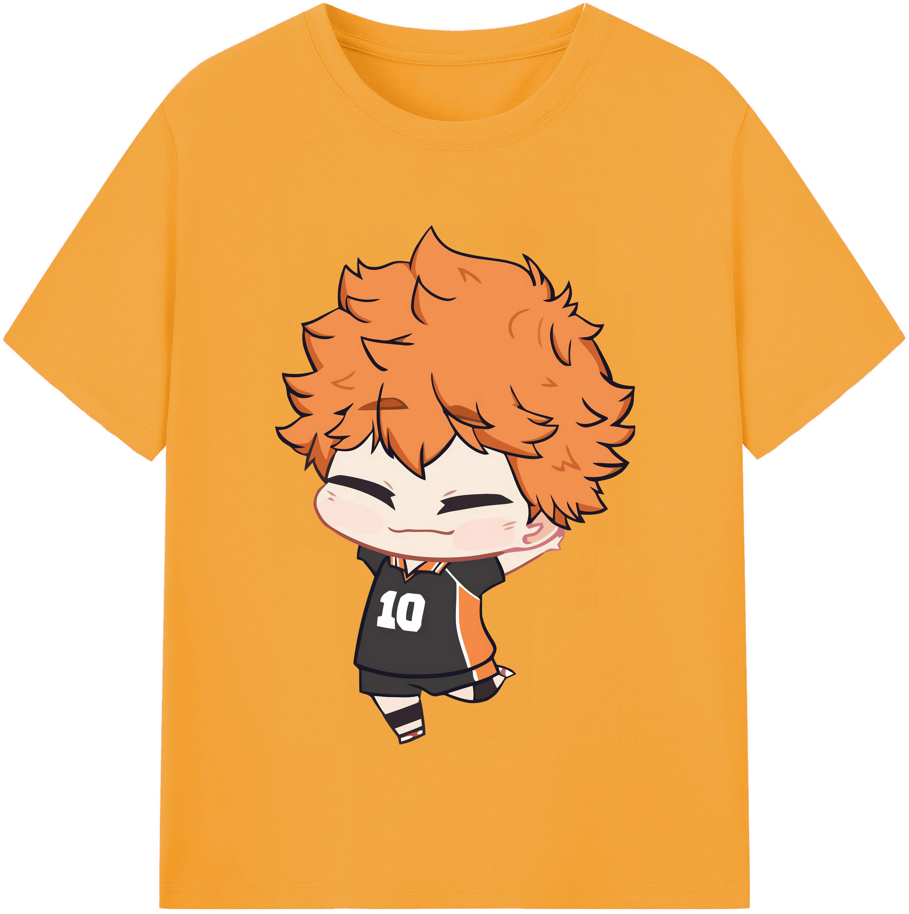 （画像用） ハイキュー!! Haikyu!! レディースカジュアルプリントTシャツ（綿100％）