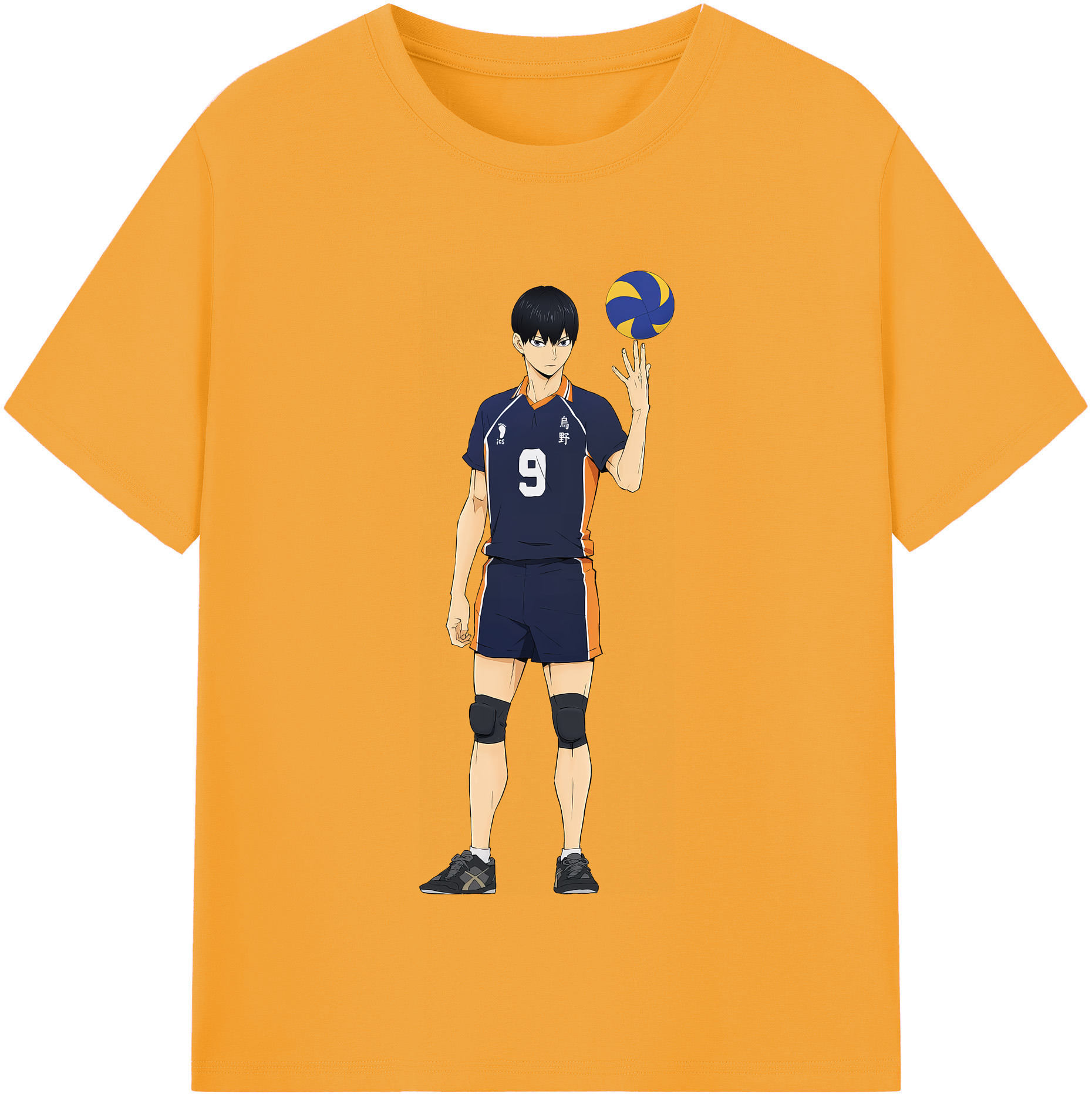 （画像用） ハイキュー!! Haikyu!! レディースカジュアルプリントTシャツ（綿100％）