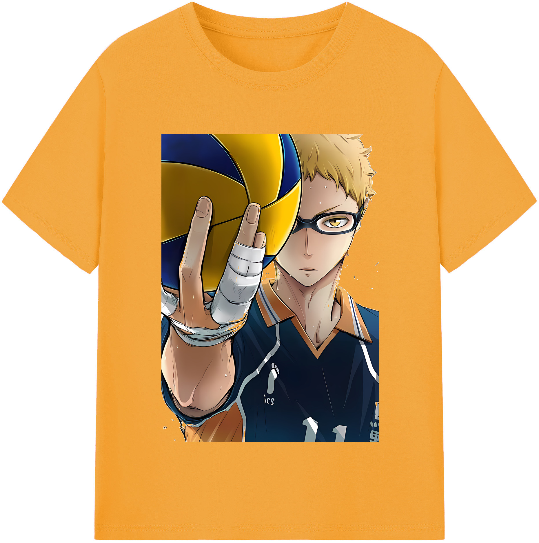 （画像用） ハイキュー!! Haikyu!! レディースカジュアルプリントTシャツ（綿100％）