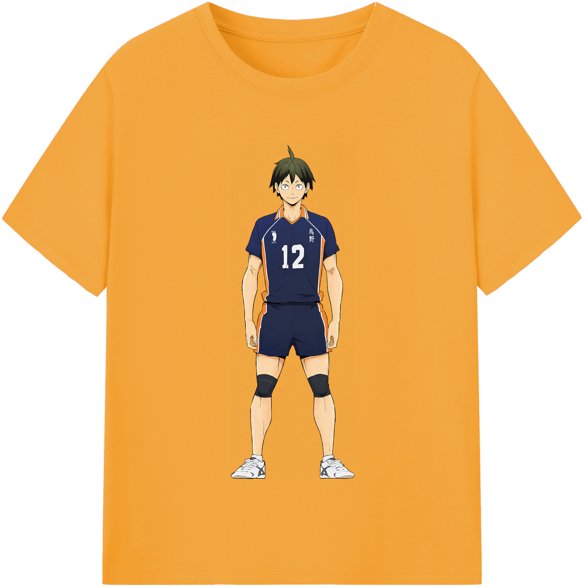 （画像用） ハイキュー!! Haikyu!! レディースカジュアルプリントTシャツ（綿100％）