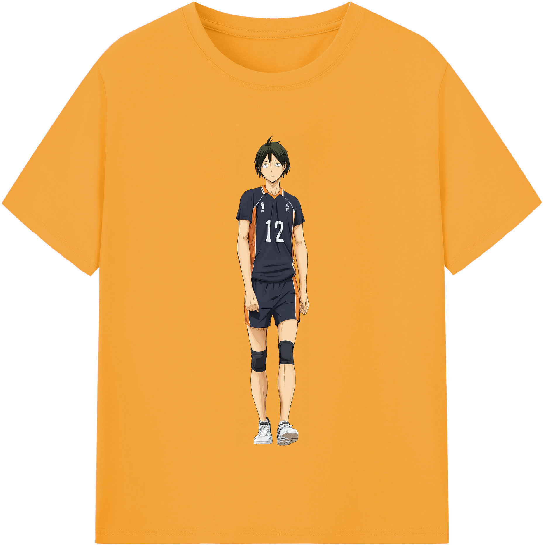 （画像用） ハイキュー!! Haikyu!! レディースカジュアルプリントTシャツ（綿100％）