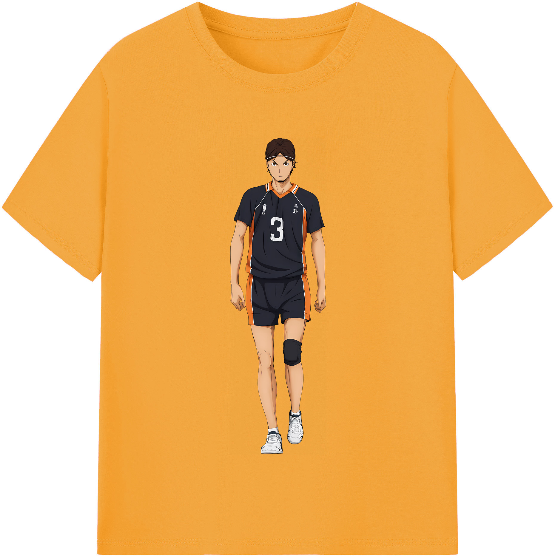 （画像用） ハイキュー!! Haikyu!! レディースカジュアルプリントTシャツ（綿100％）
