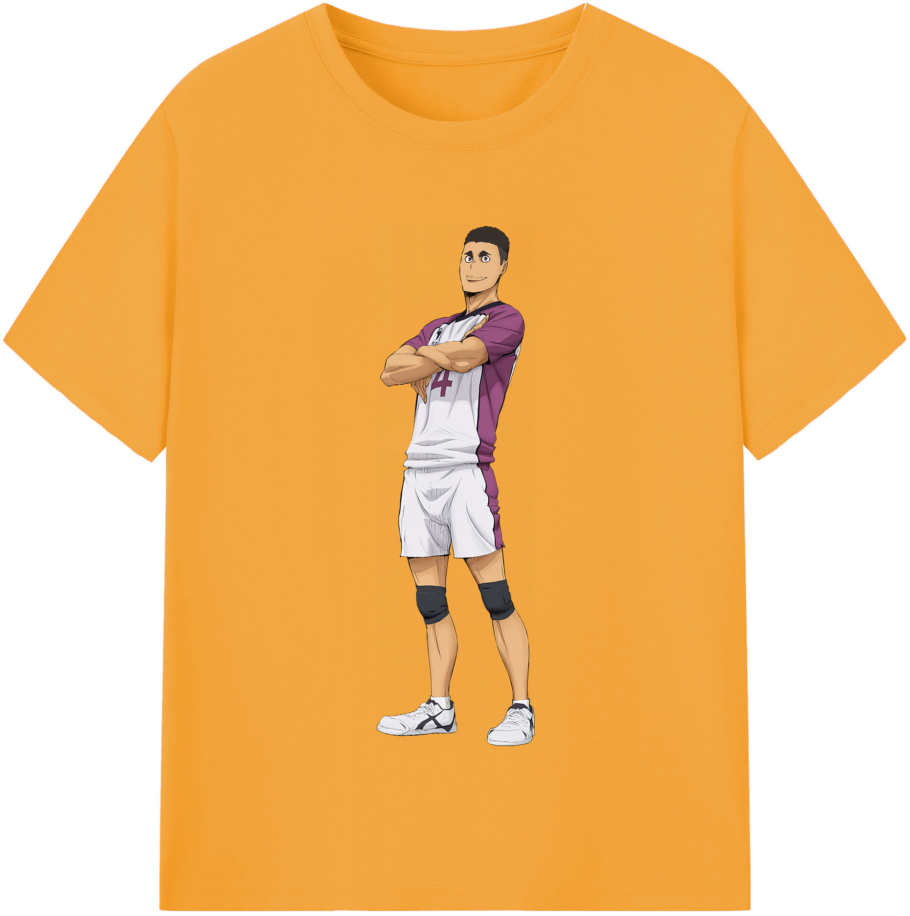 （画像用） ハイキュー!! Haikyu!! レディースカジュアルプリントTシャツ（綿100％）