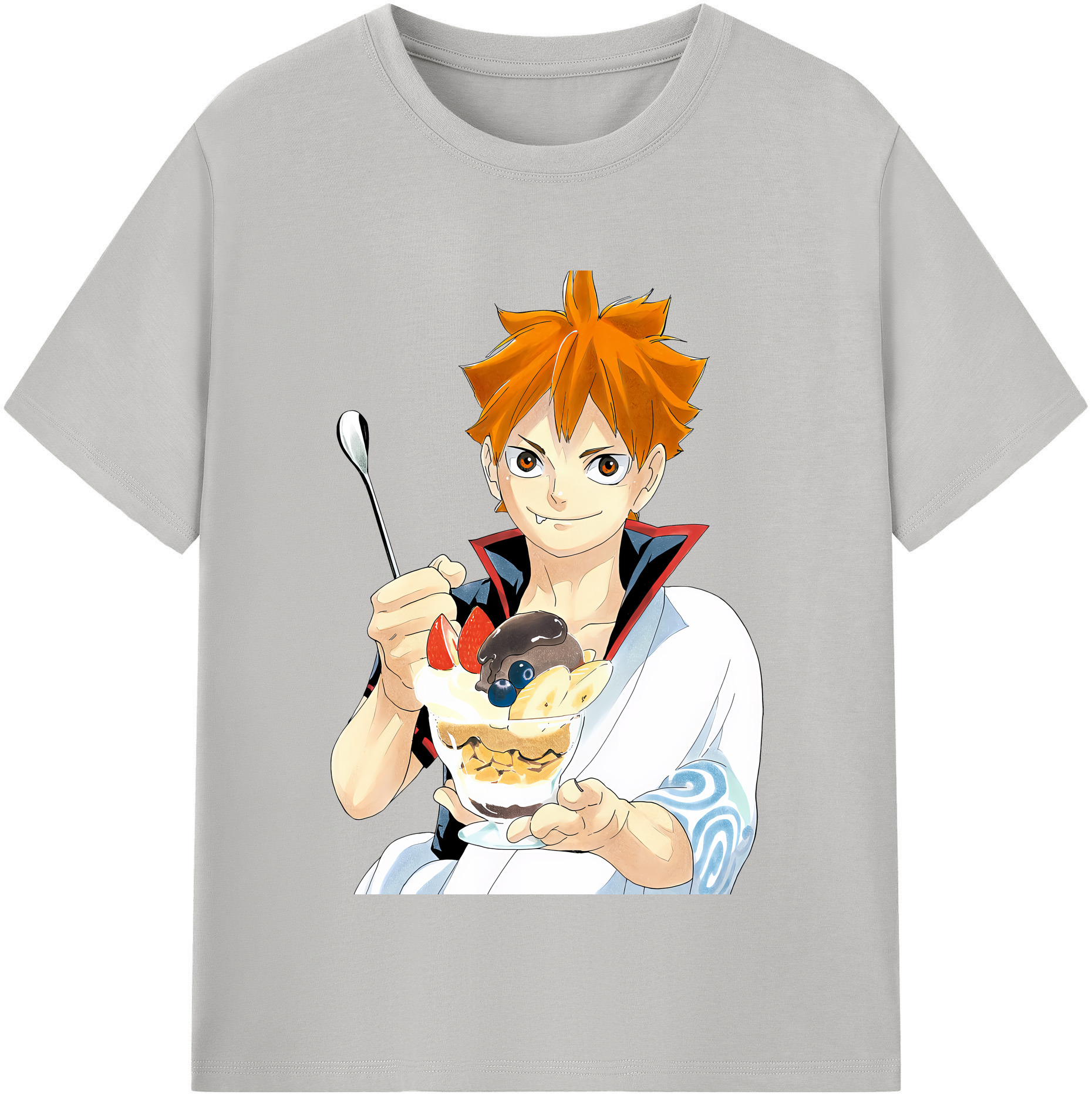 （画像用） ハイキュー!! Haikyu!! レディースカジュアルプリントTシャツ（綿100％）